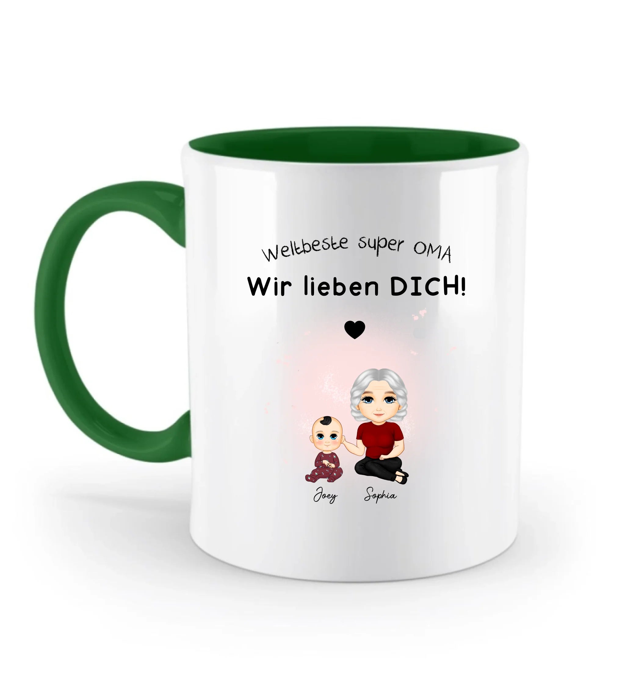 Oma Enkel Tasse personalisiert - Cantty