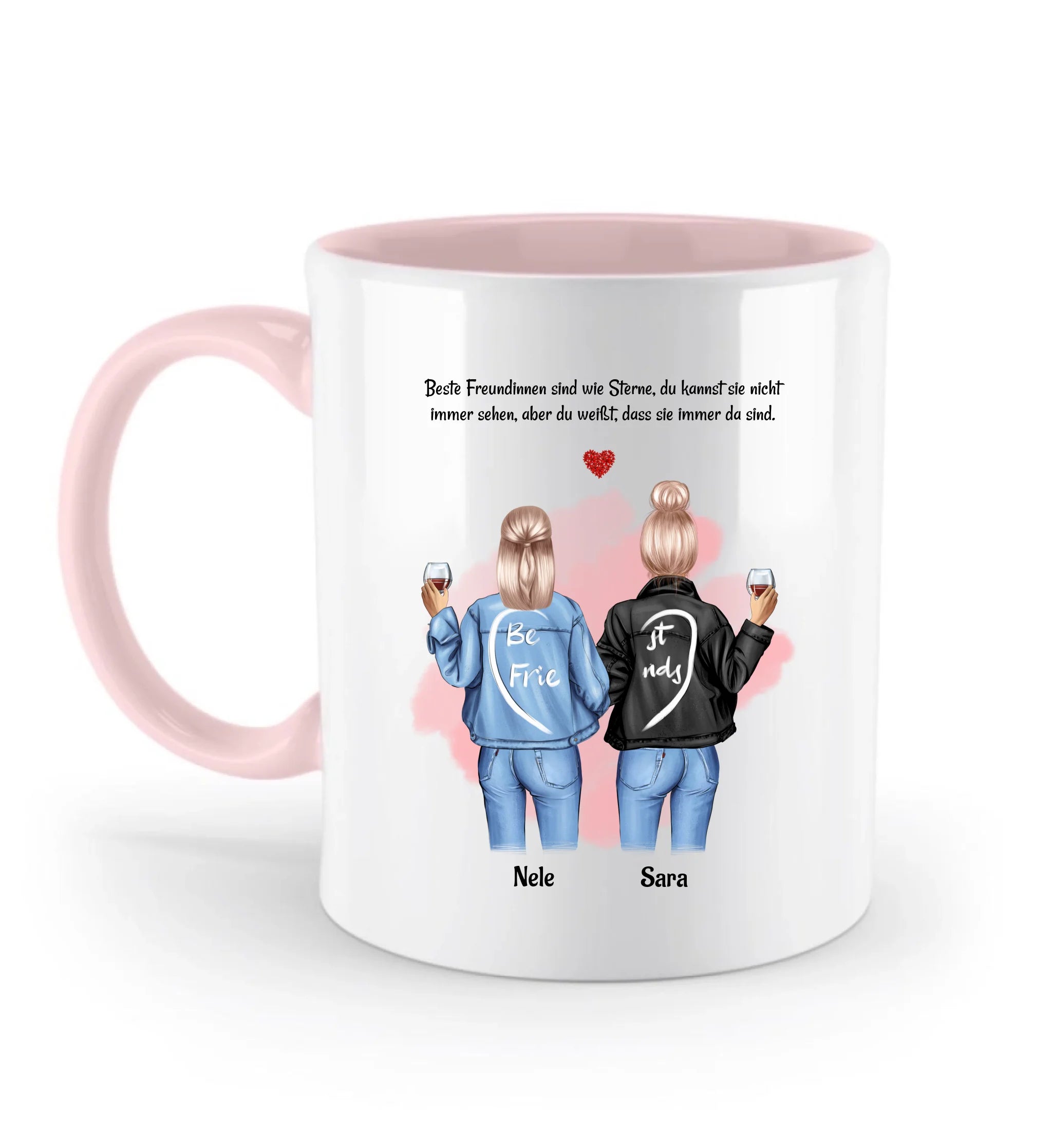 Beste Freundin Freundschaftsgeschenk Tasse gestalten - Cantty