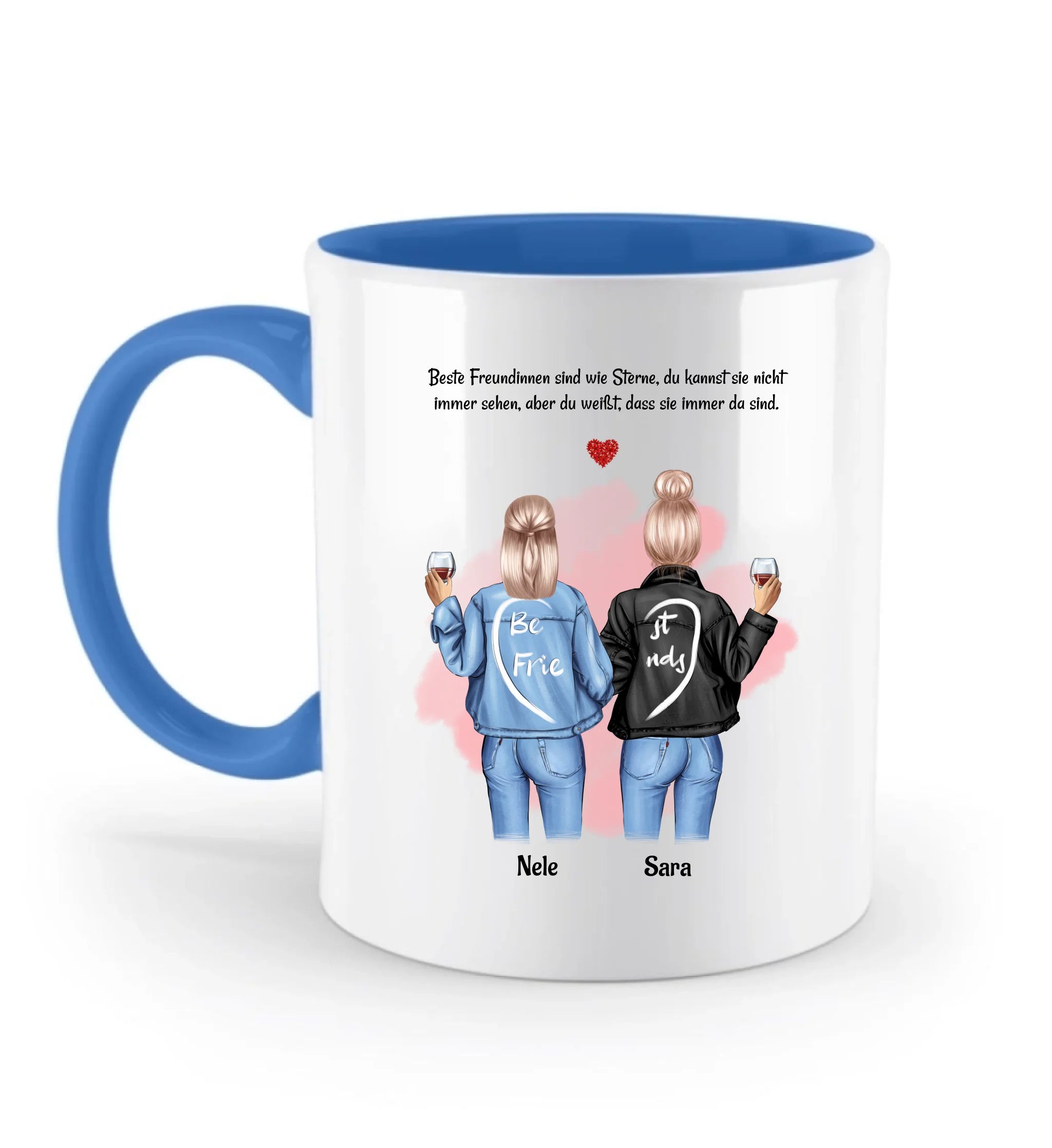 Beste Freundin Freundschaftsgeschenk Tasse gestalten - Cantty
