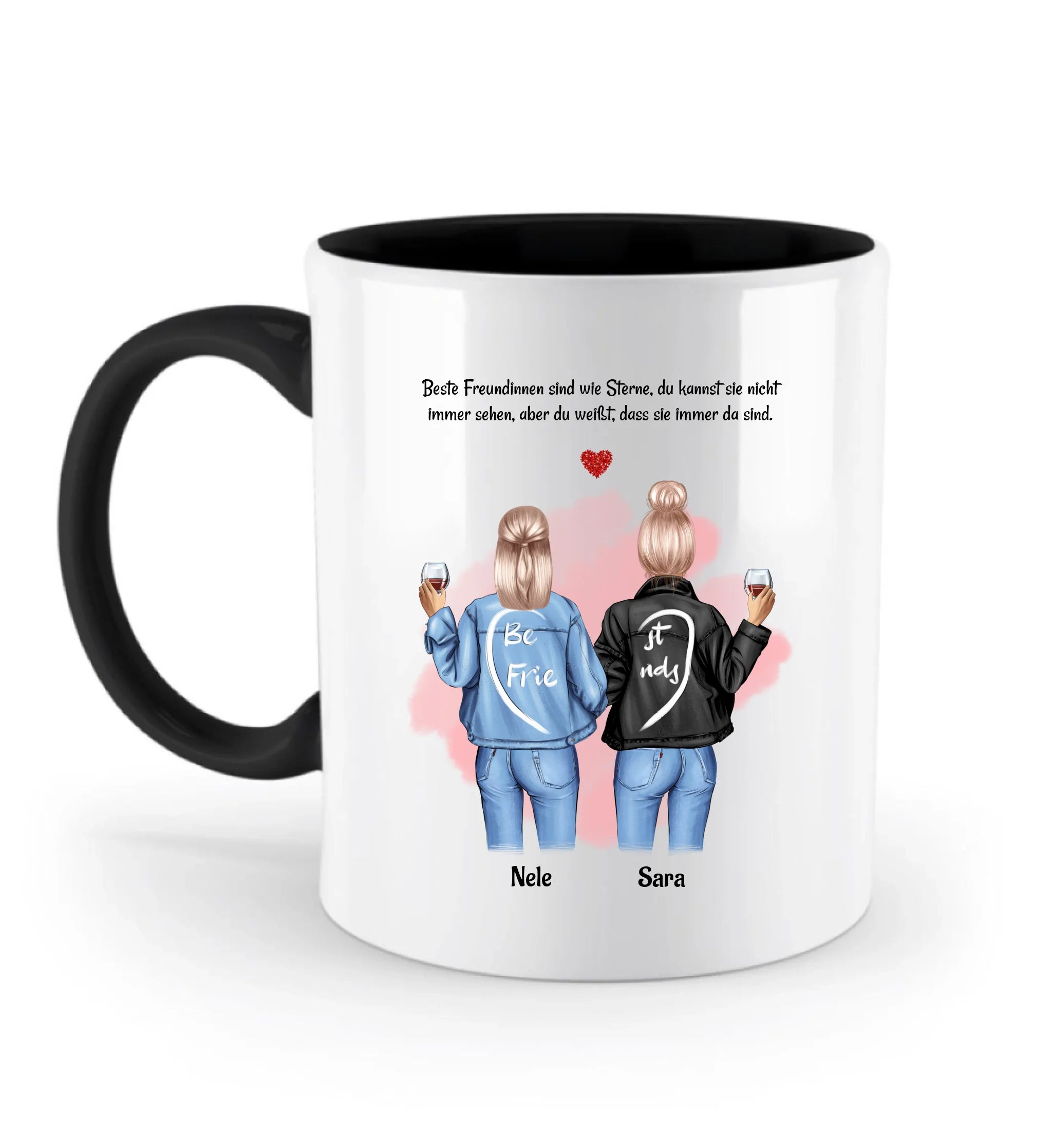 Beste Freundin Freundschaftsgeschenk Tasse gestalten - Cantty