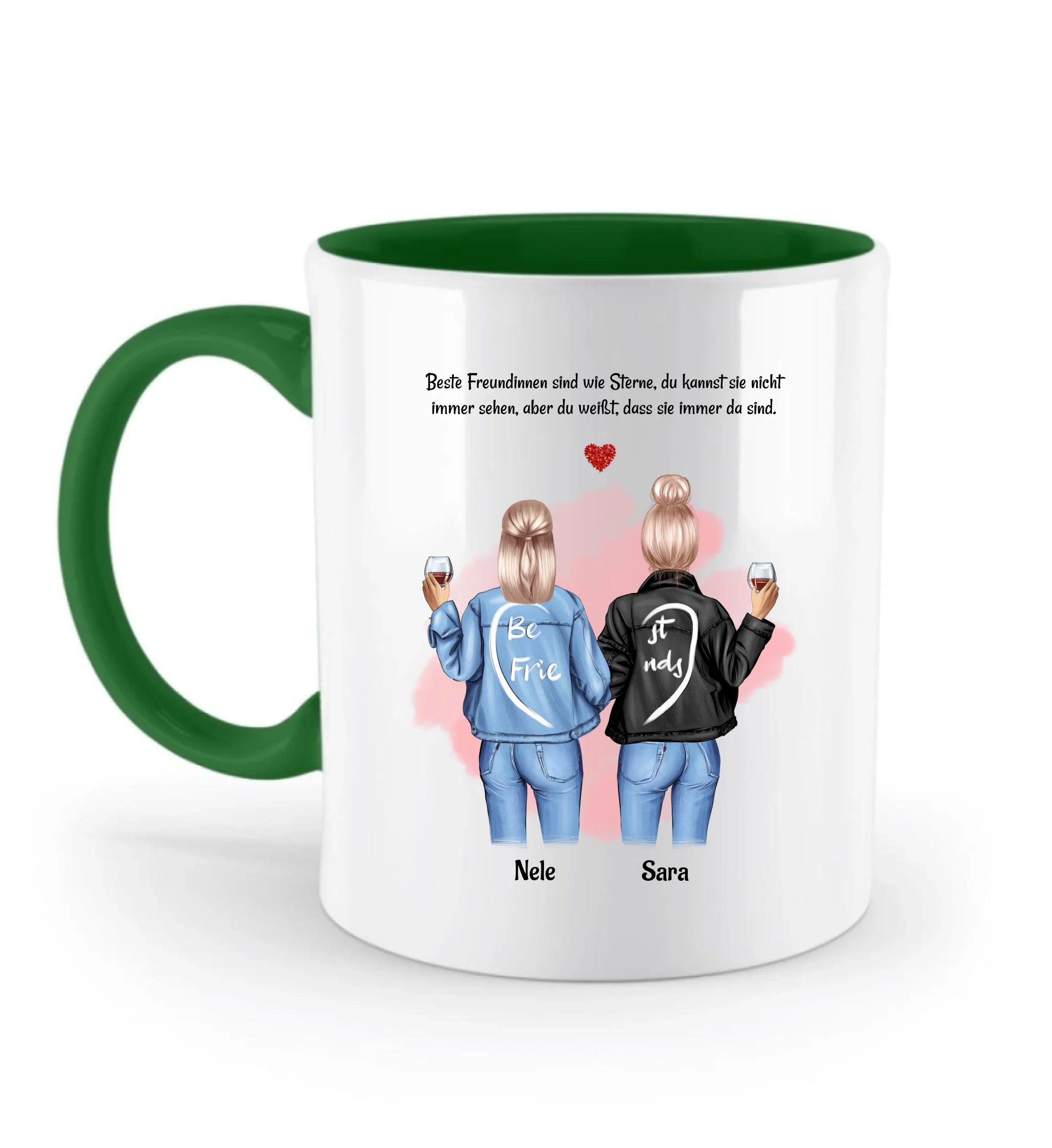 Beste Freundin Freundschaftsgeschenk Tasse gestalten - Cantty