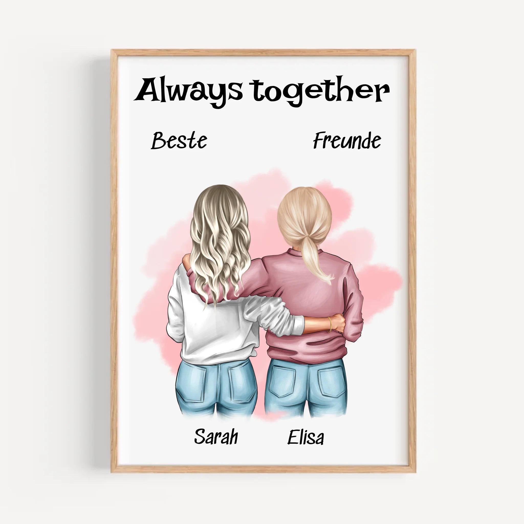 Seelenschwester Geschenk Poster & Bild gestalten - Cantty