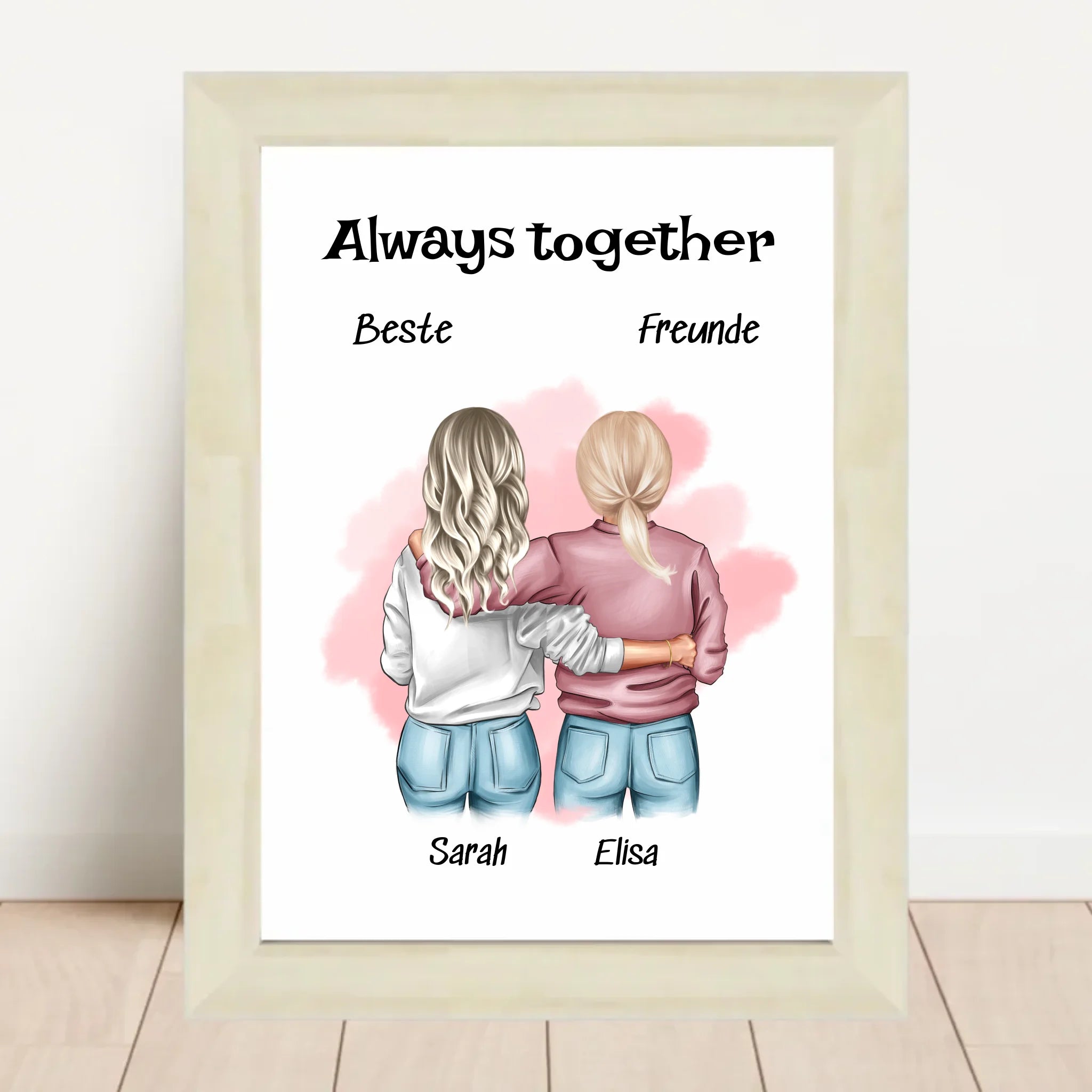 Seelenschwester Geschenk Poster & Bild gestalten - Cantty