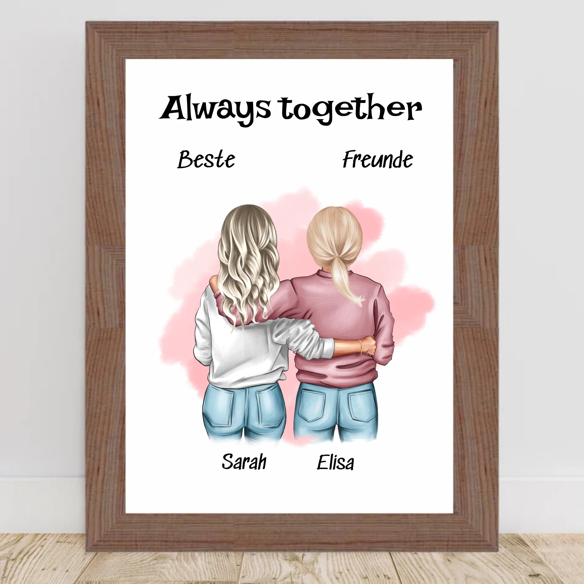 Seelenschwester Geschenk Poster & Bild gestalten - Cantty