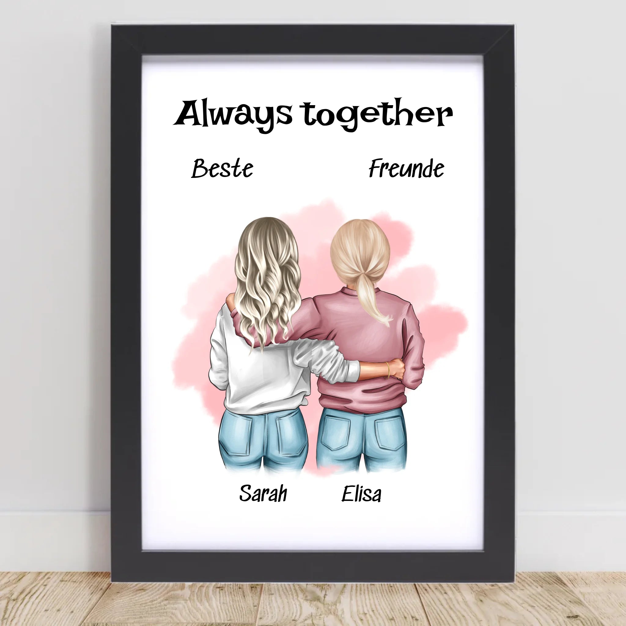 Seelenschwester Geschenk Poster & Bild gestalten - Cantty