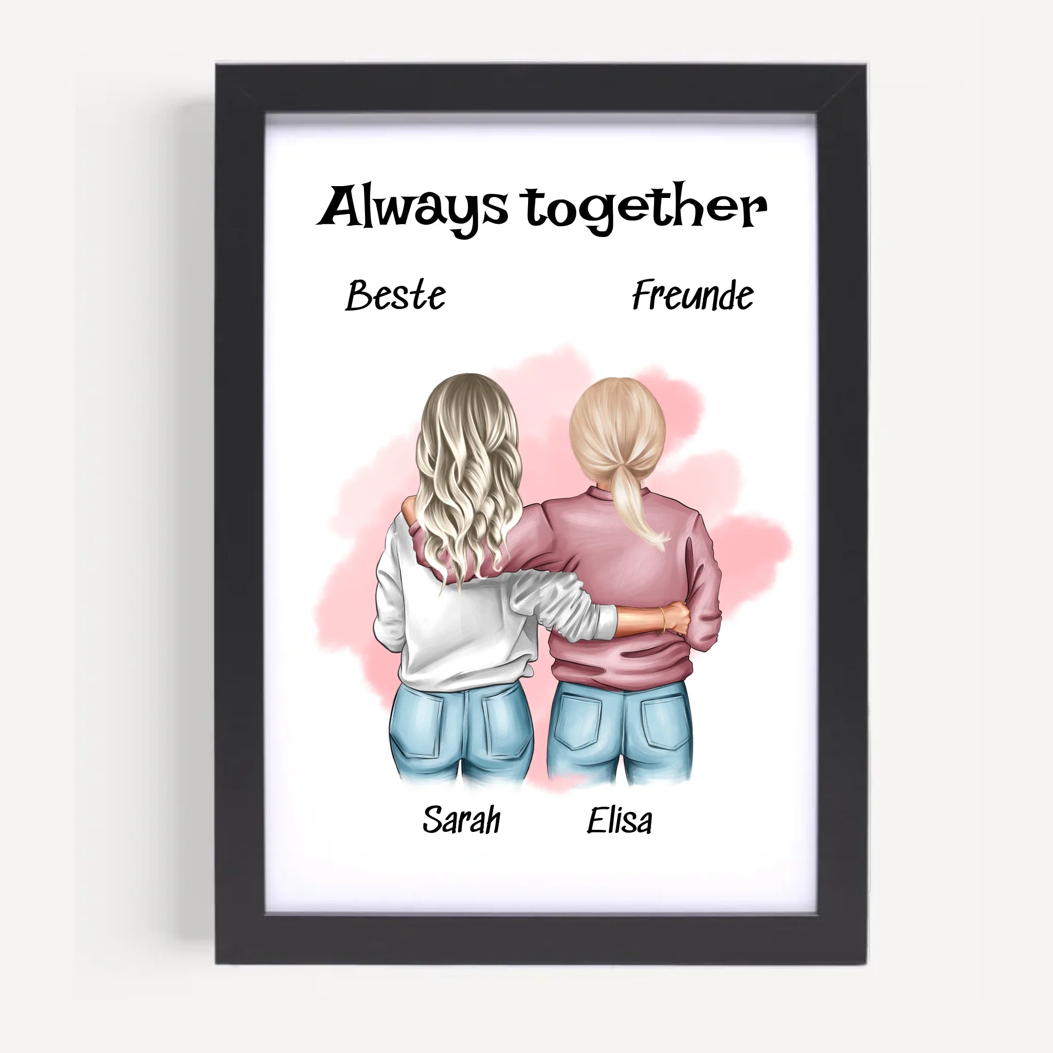 Seelenschwester Geschenk Poster & Bild gestalten - Cantty