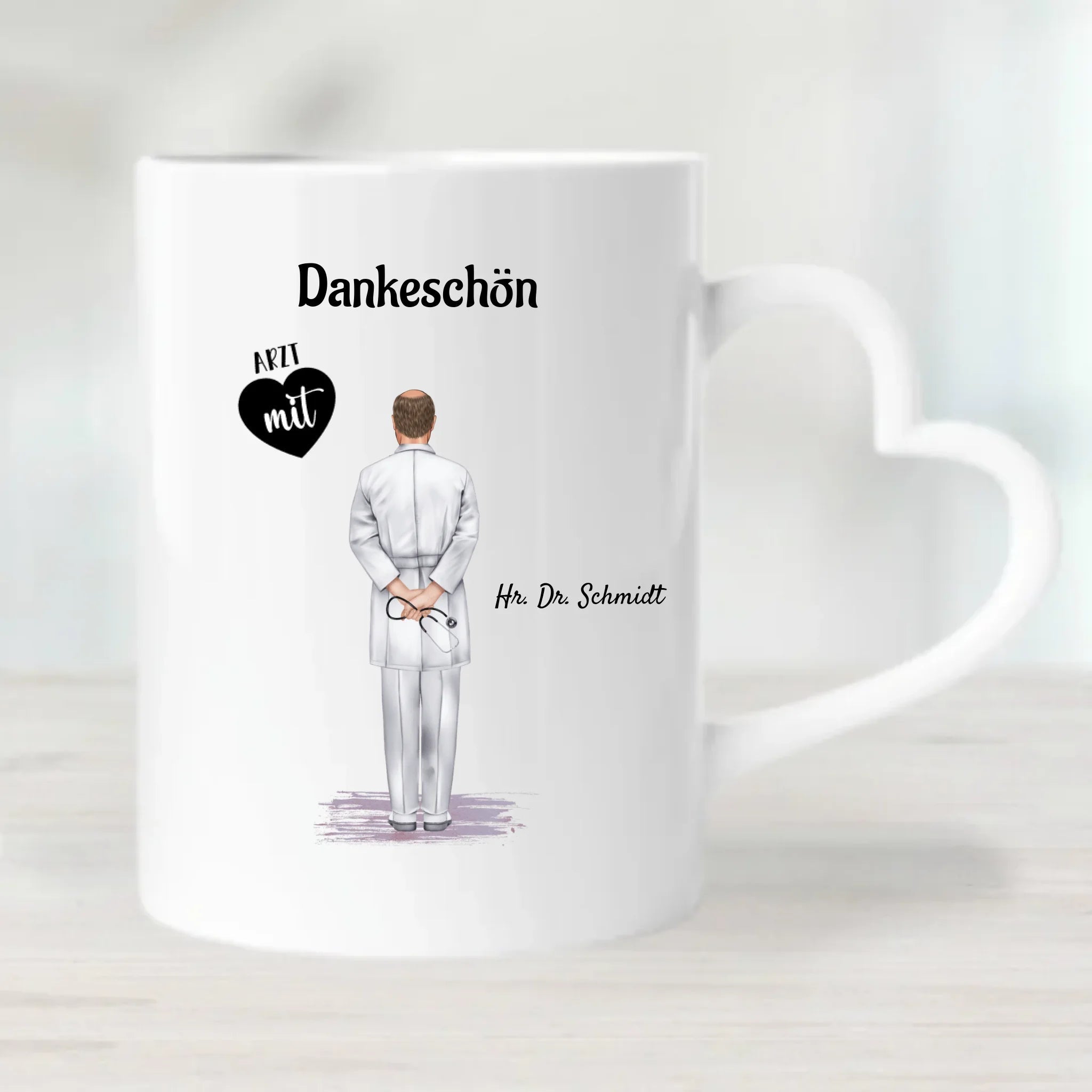 Arzt Tasse Mann Geschenk personalisiert - Cantty