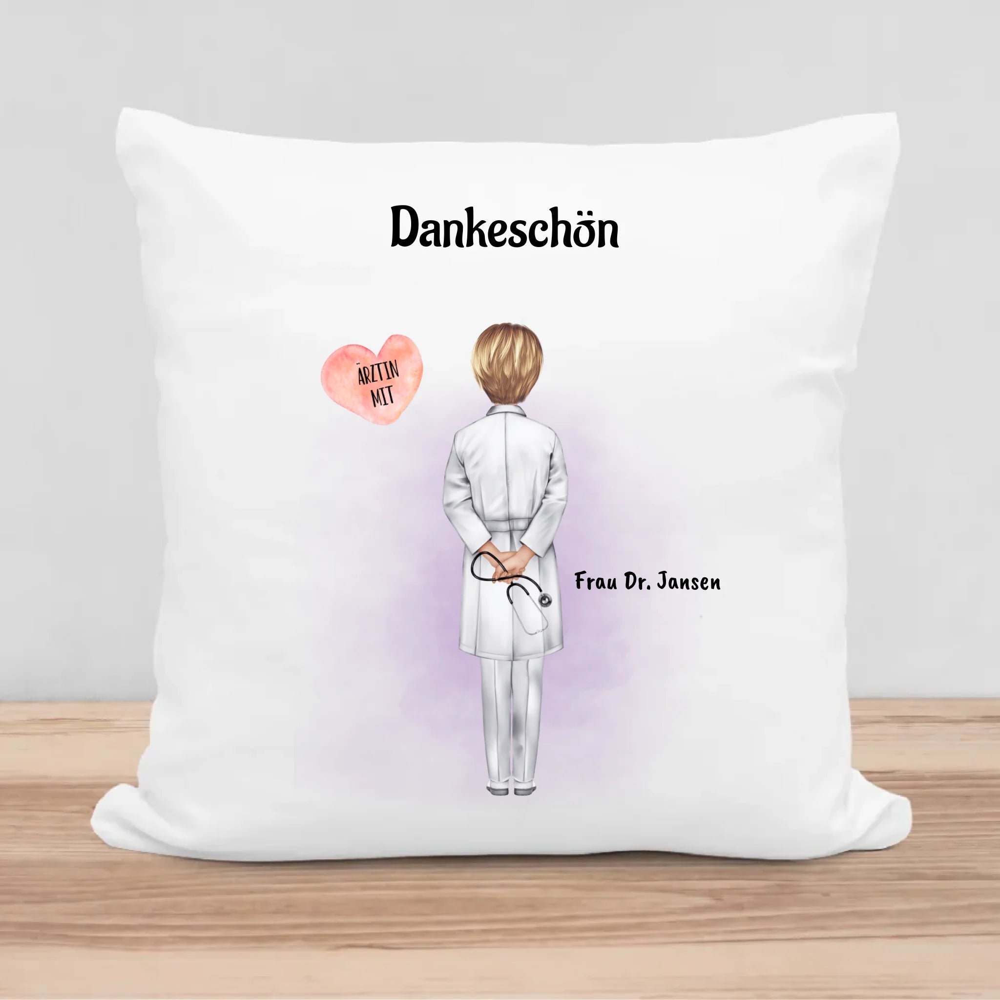 Ärztin Dnakeschön sagen Kissen Geschenk - Cantty