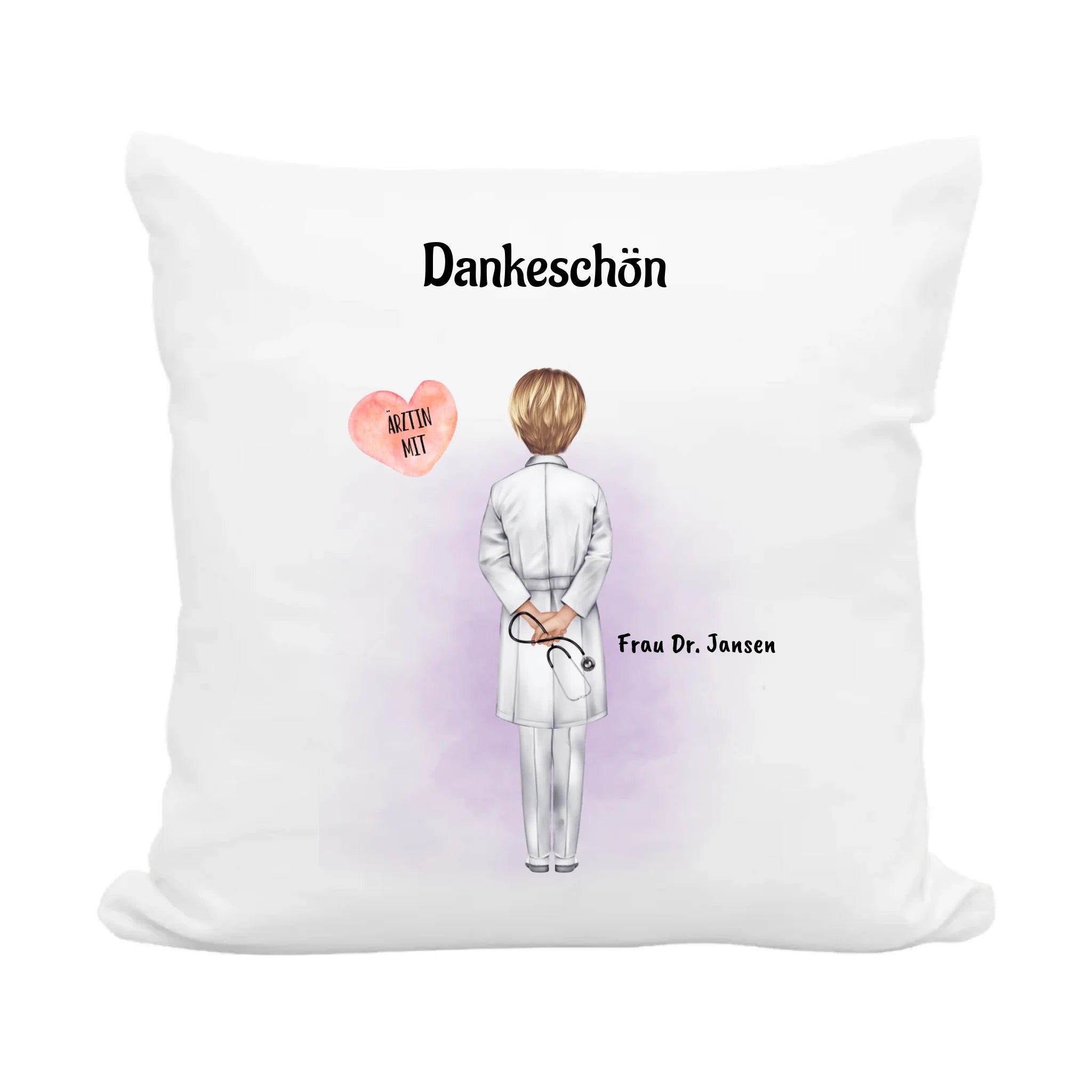 Ärztin Dnakeschön sagen Kissen Geschenk - Cantty