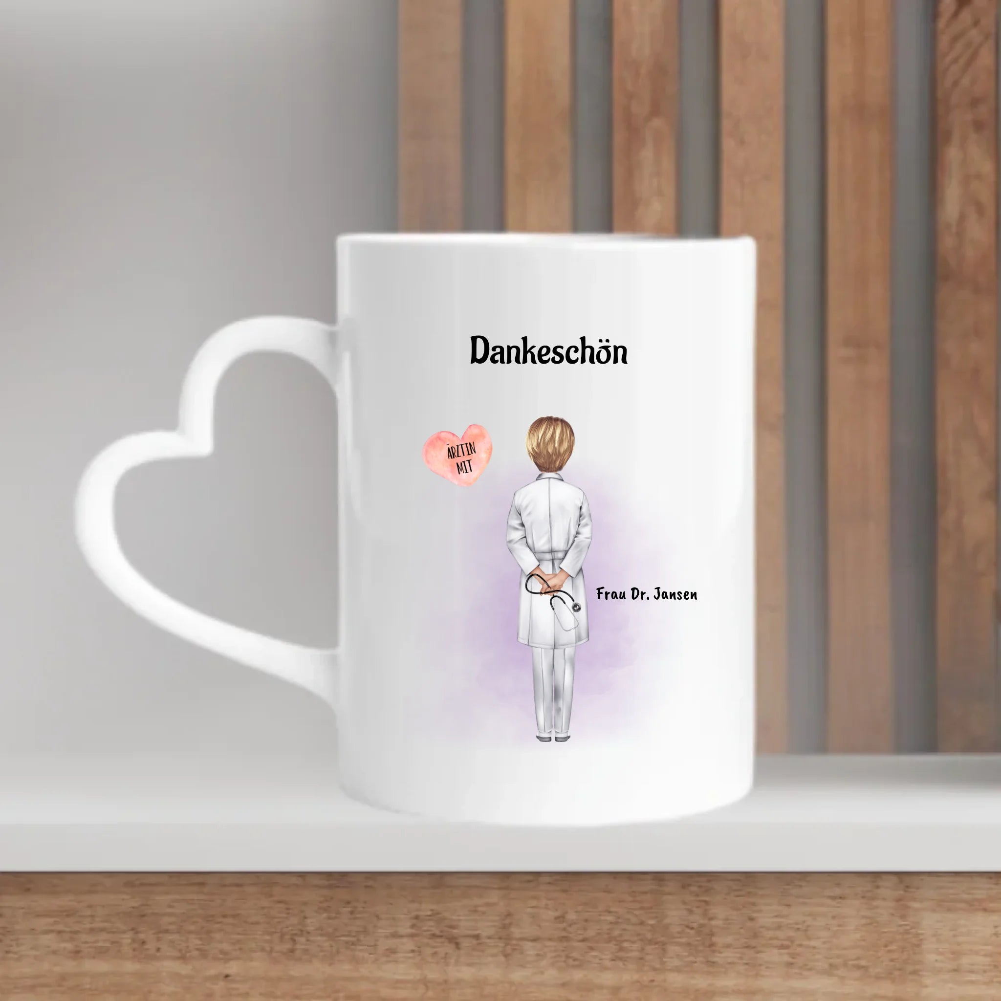 Ärztin Tasse Geschenk personalisiert - Cantty
