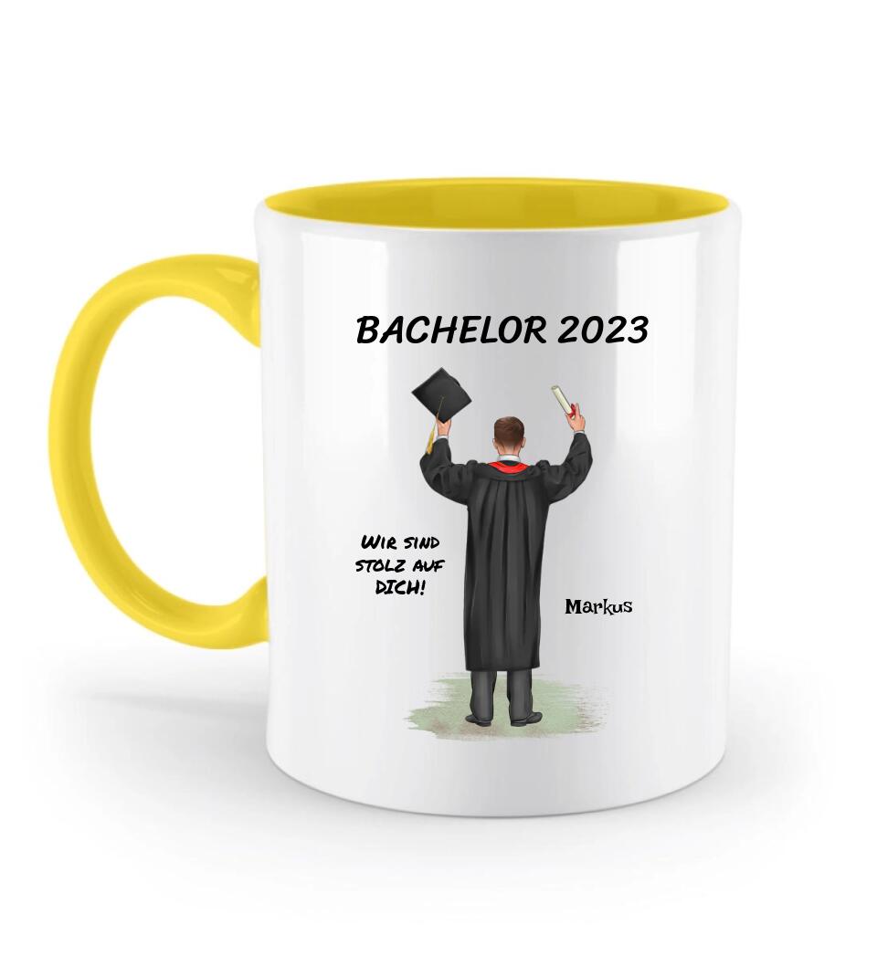 Bachelor Tasse Geschenk zum Abschluss für Sohn - Cantty