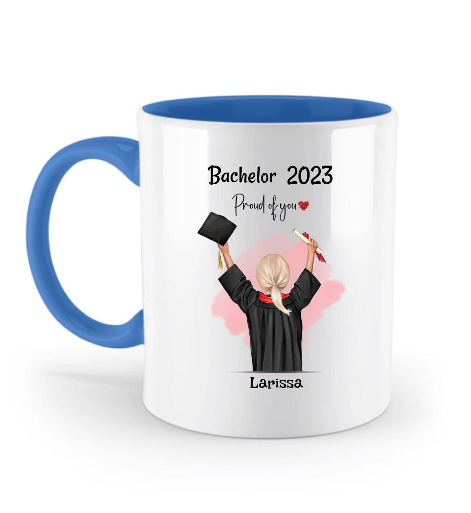 Bachelorabschluss Tasse personalisiert für Tochter - Cantty