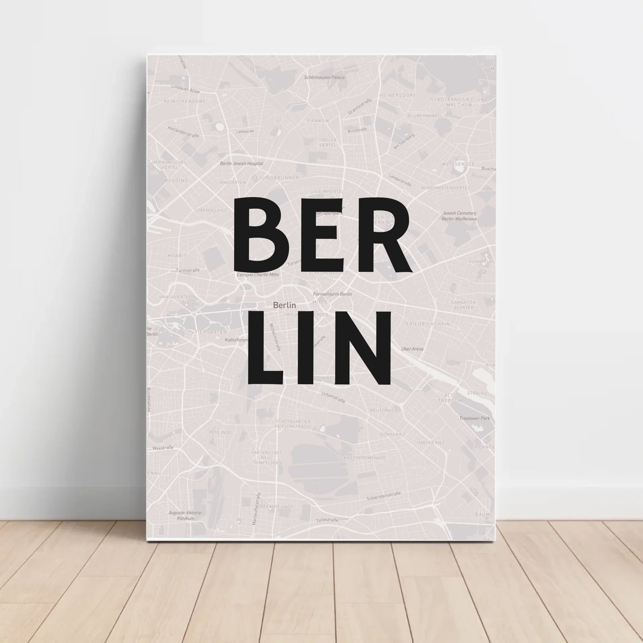 Berlin Koordinatenposter Stadtkarte dein Lieblingsort personalisiert - Cantty