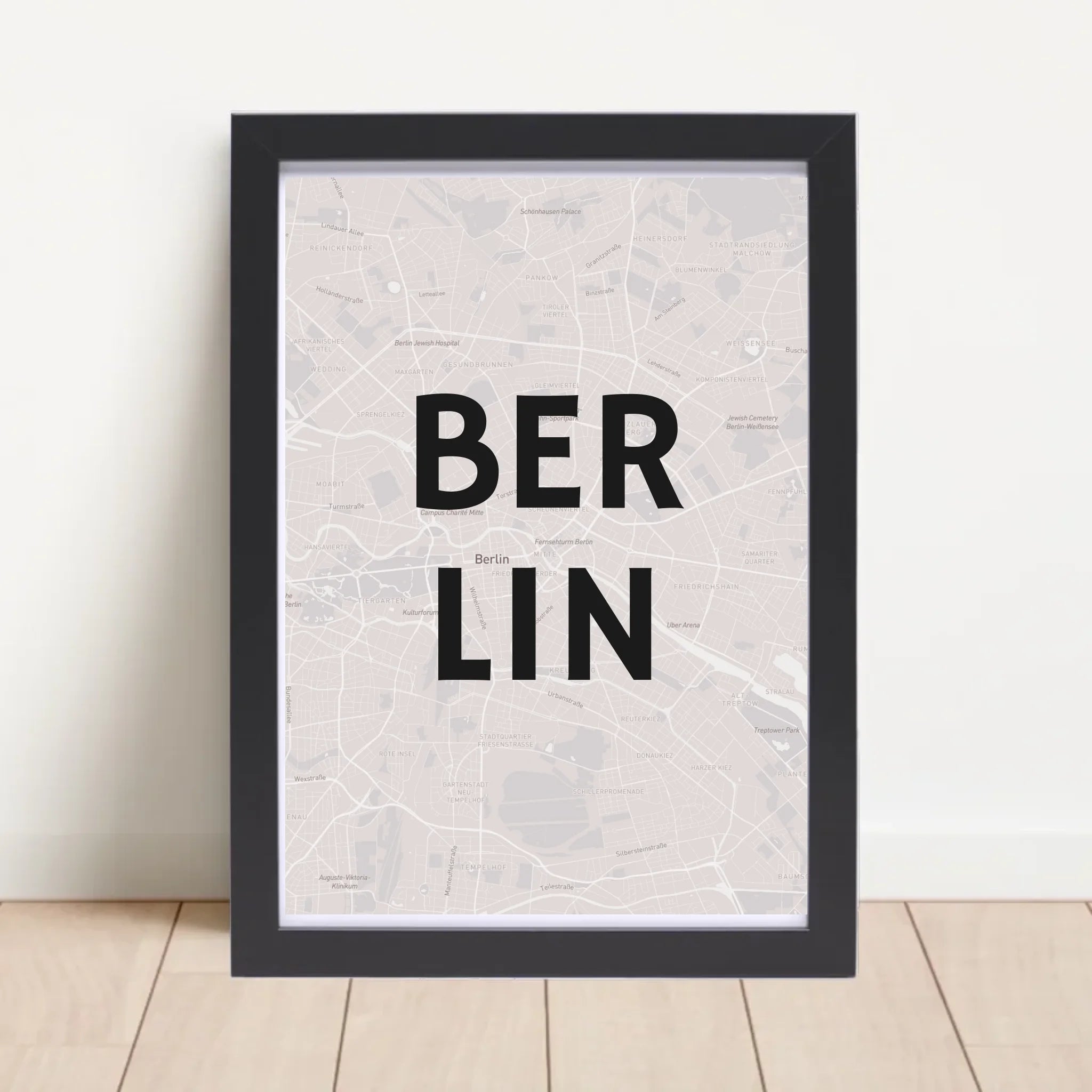 Berlin Koordinatenposter Stadtkarte dein Lieblingsort personalisiert - Cantty