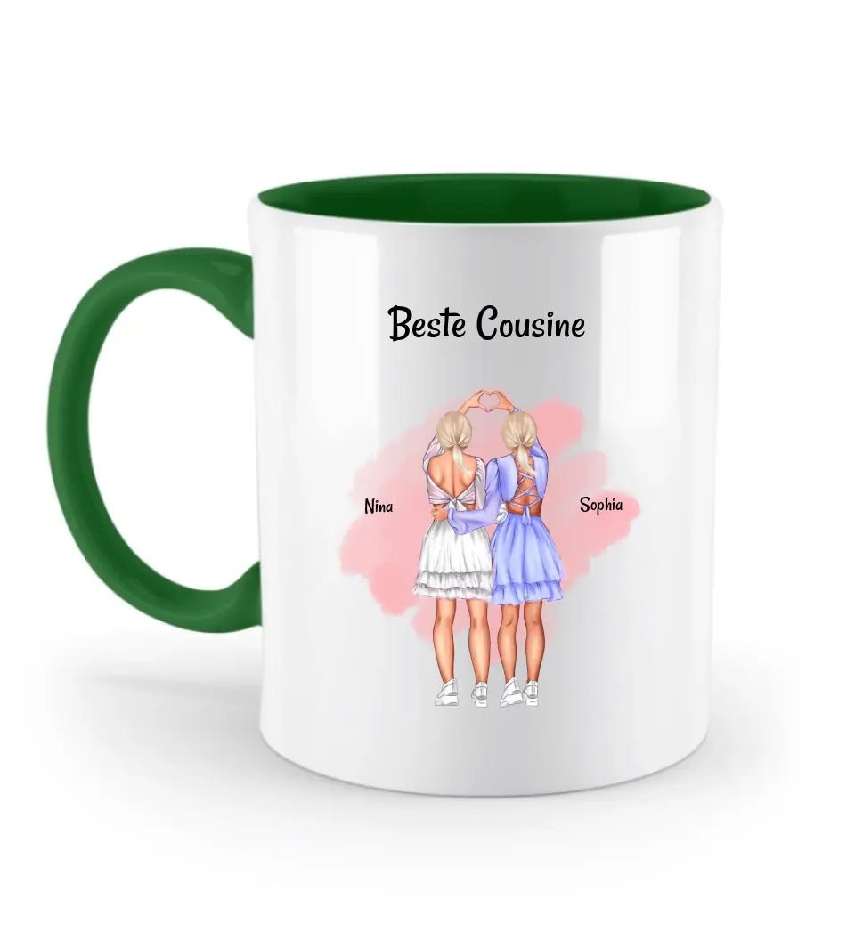 Beste Cousine Tasse Geschenk personalisiert - Cantty