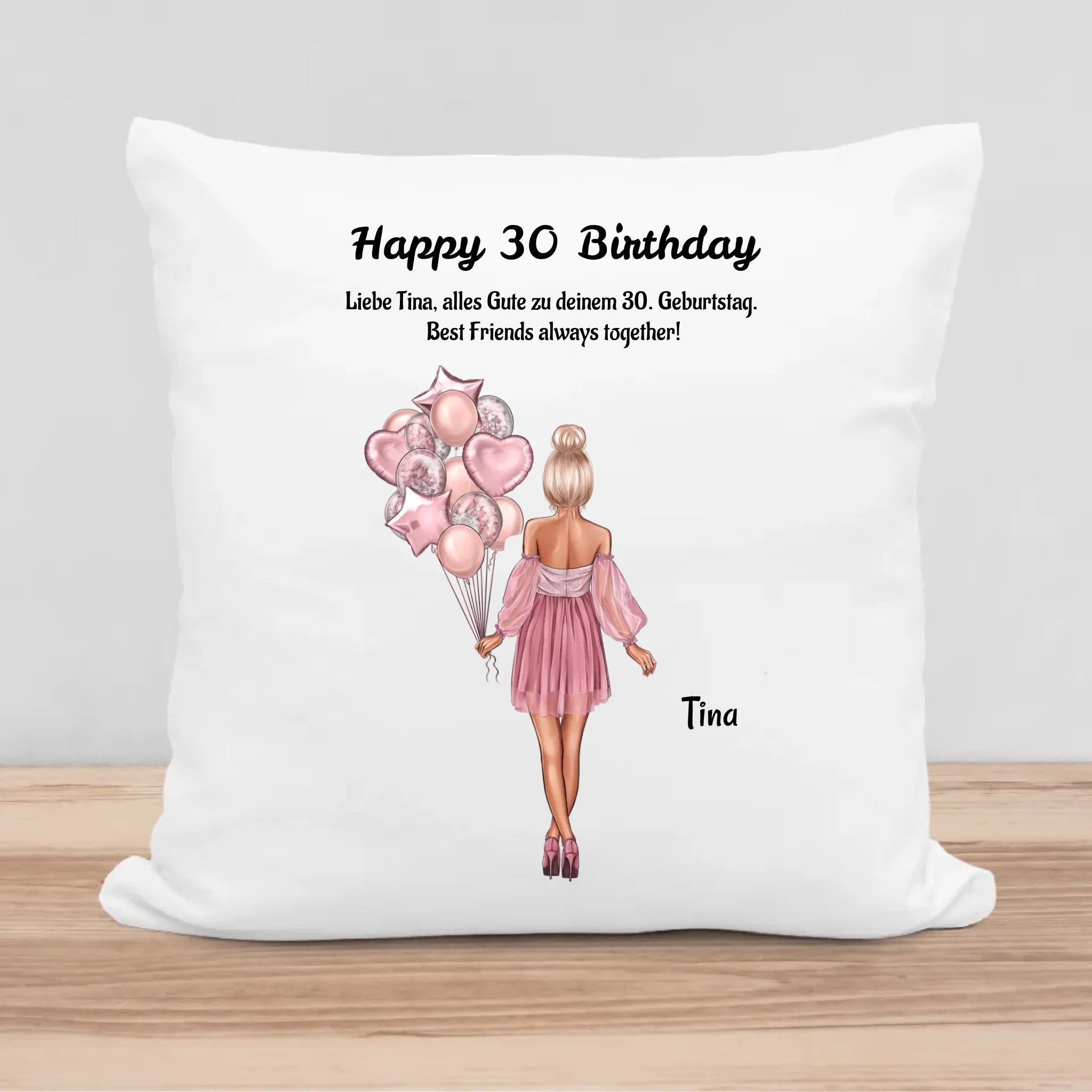 Beste Freundin 30 Geburtstagsgeschenk Kissen - Cantty