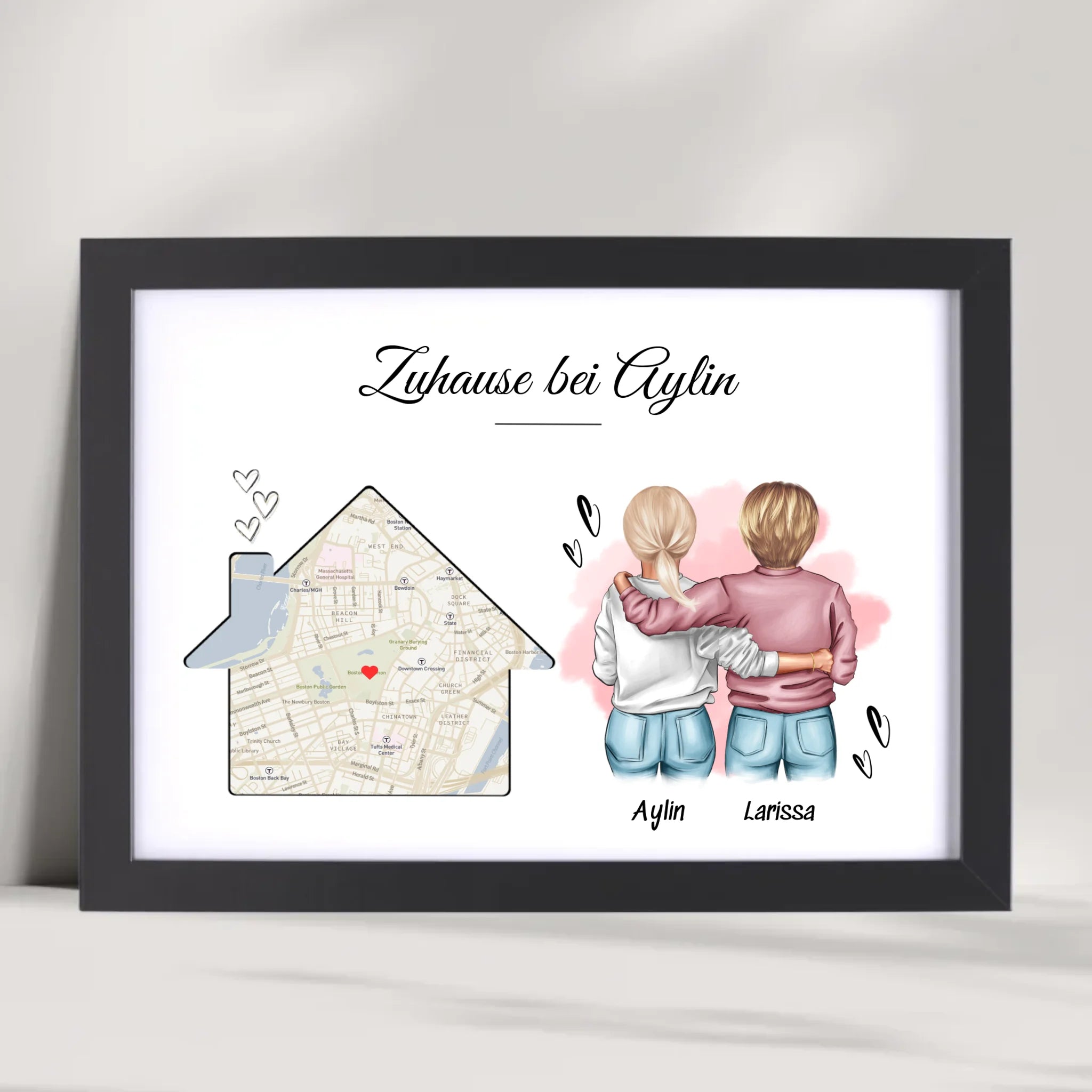 Beste Freundin Einzugsgeschenk Einweihung Wohnung Poster - Cantty