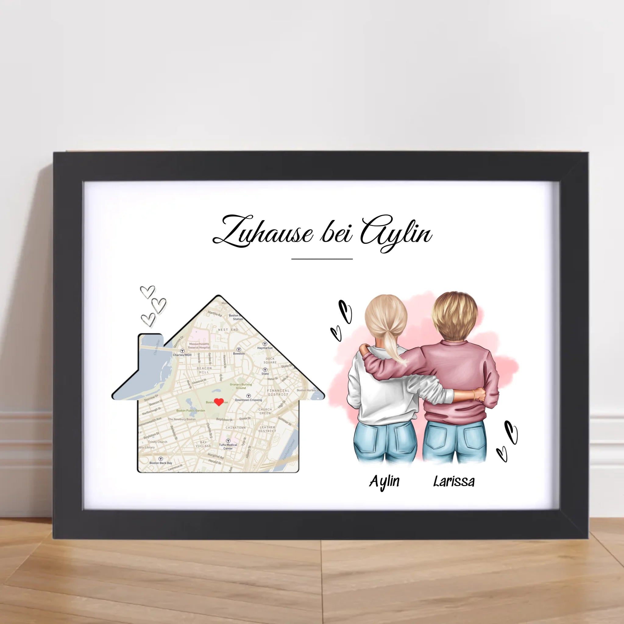 Beste Freundin Einzugsgeschenk Einweihung Wohnung Poster - Cantty