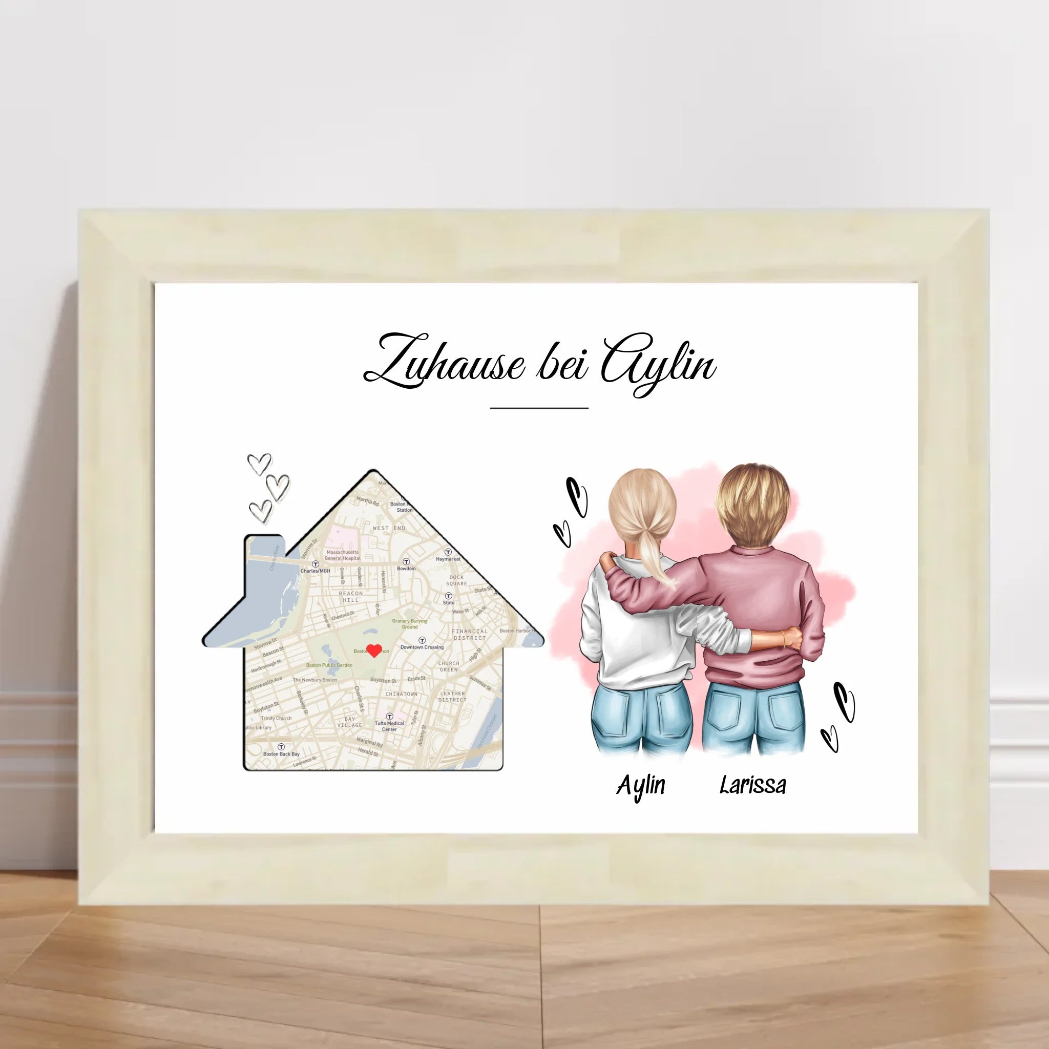 Beste Freundin Einzugsgeschenk Einweihung Wohnung Poster - Cantty