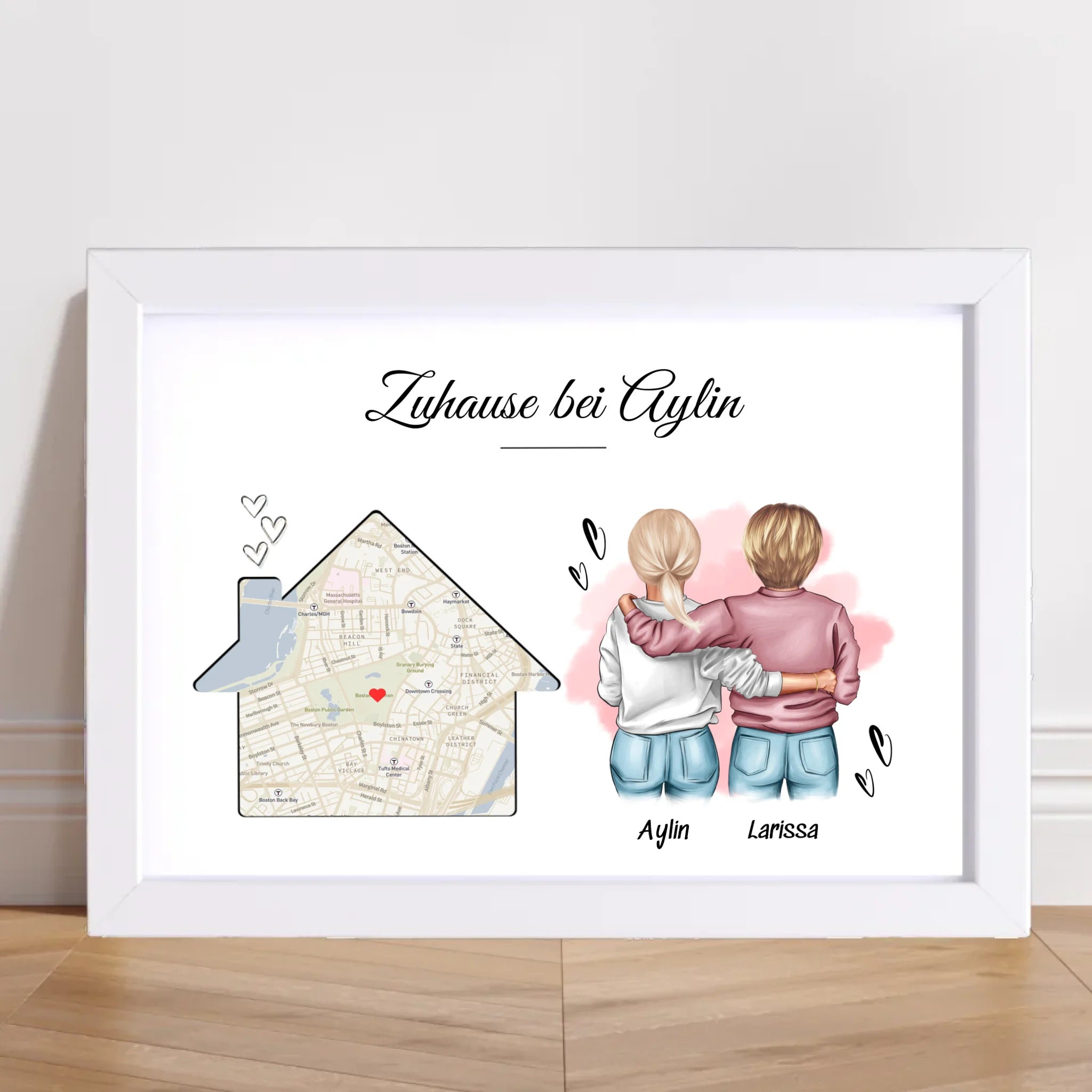 Beste Freundin Einzugsgeschenk Einweihung Wohnung Poster - Cantty