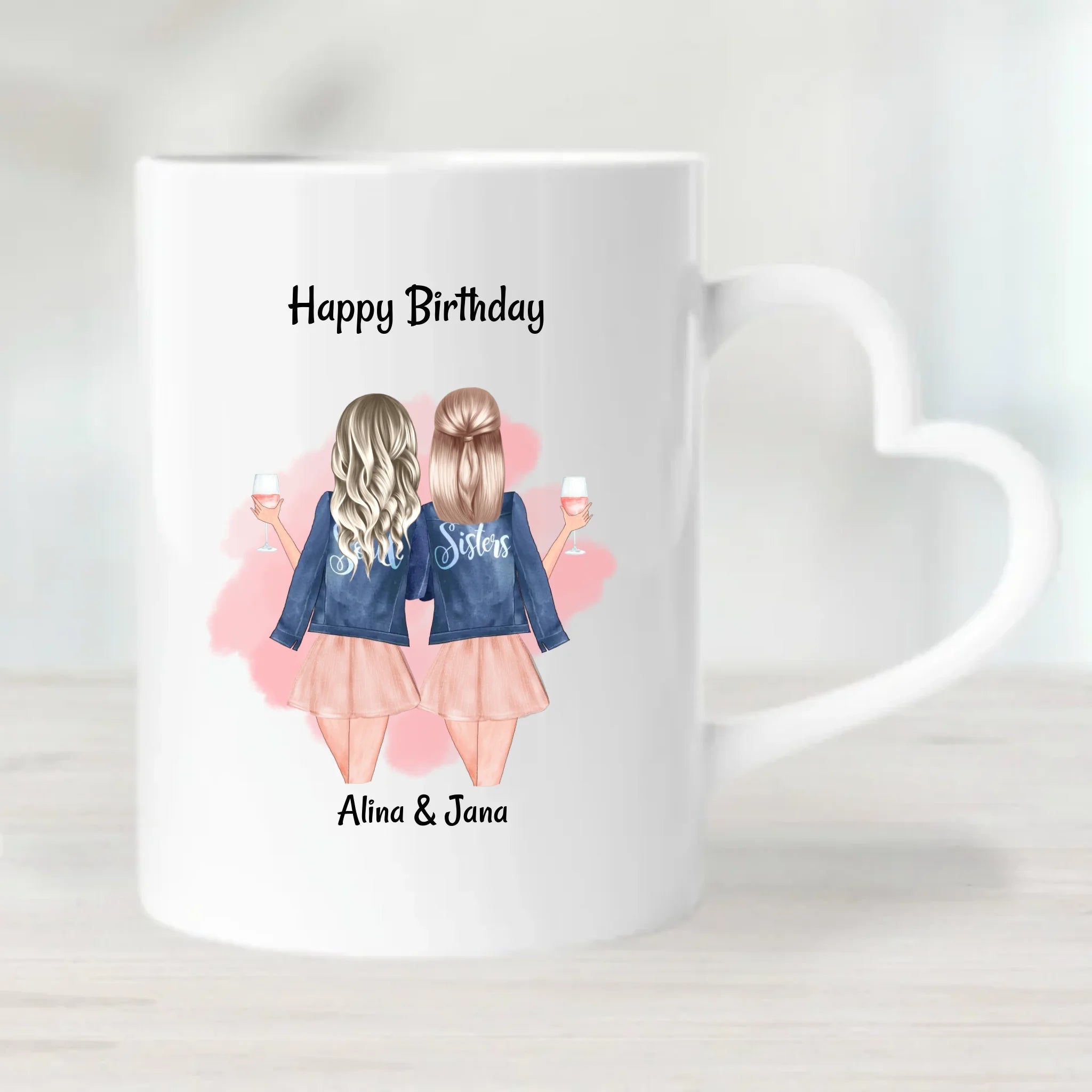 Beste Freundin Geburtstagsgeschenk Tasse - Cantty