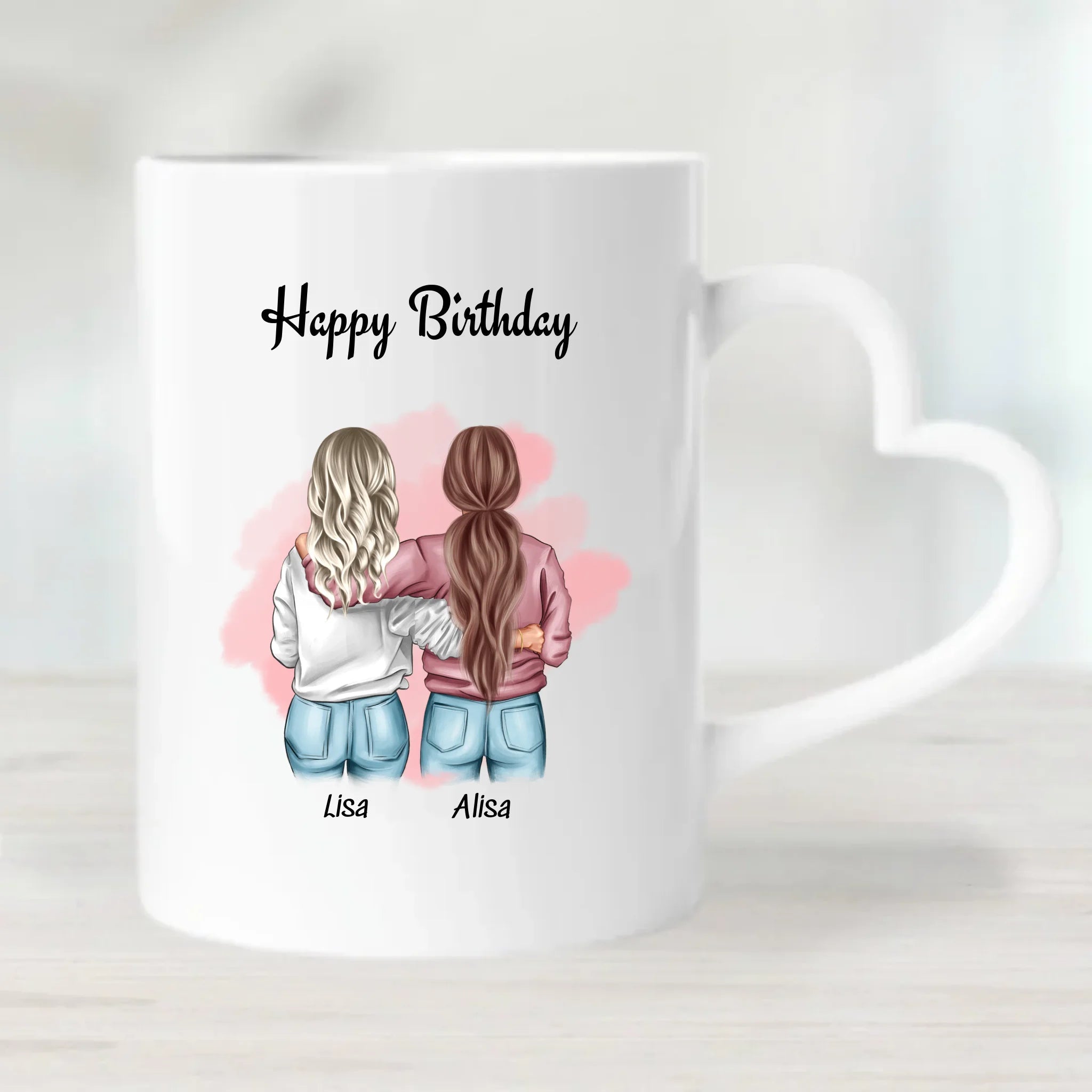 Beste Freundin Geburtstagswünsche Tasse Geschenk - Cantty