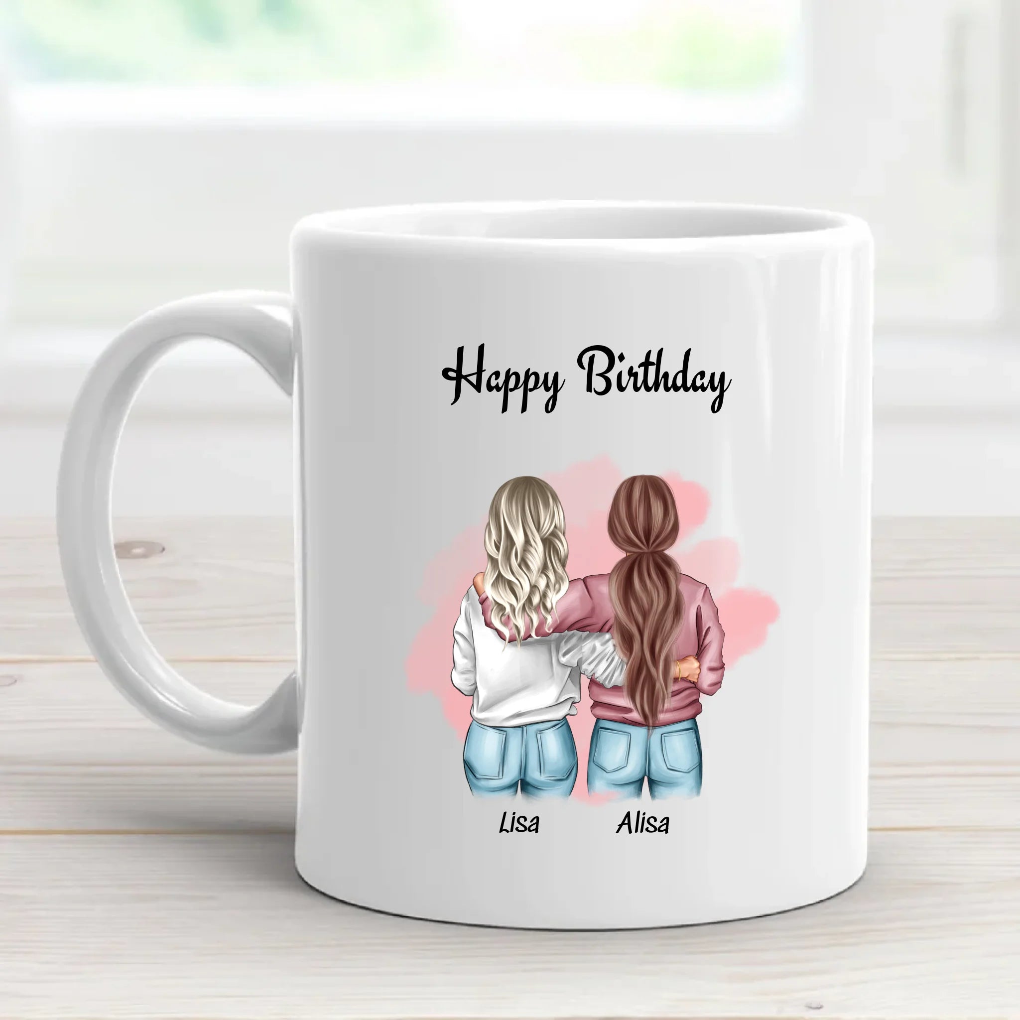 Beste Freundin Geburtstagswünsche Tasse Geschenk - Cantty