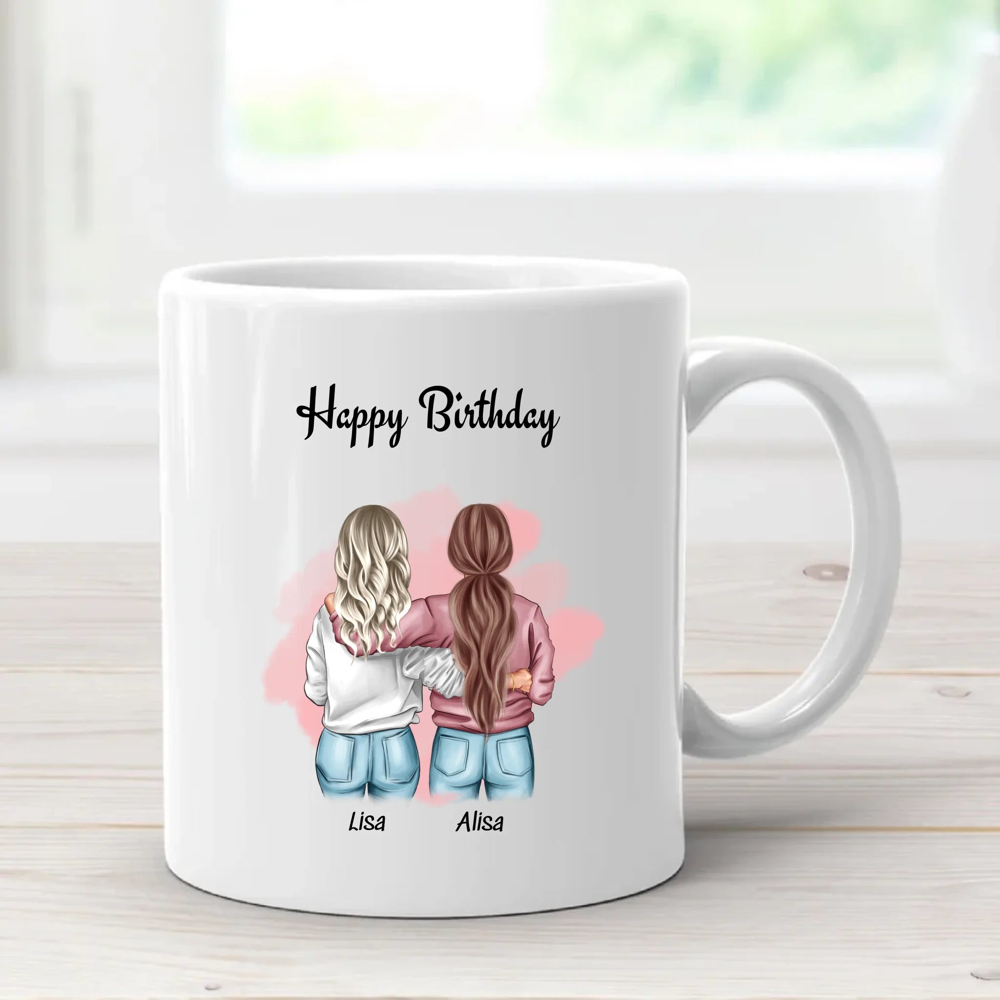 Beste Freundin Geburtstagswünsche Tasse Geschenk - Cantty