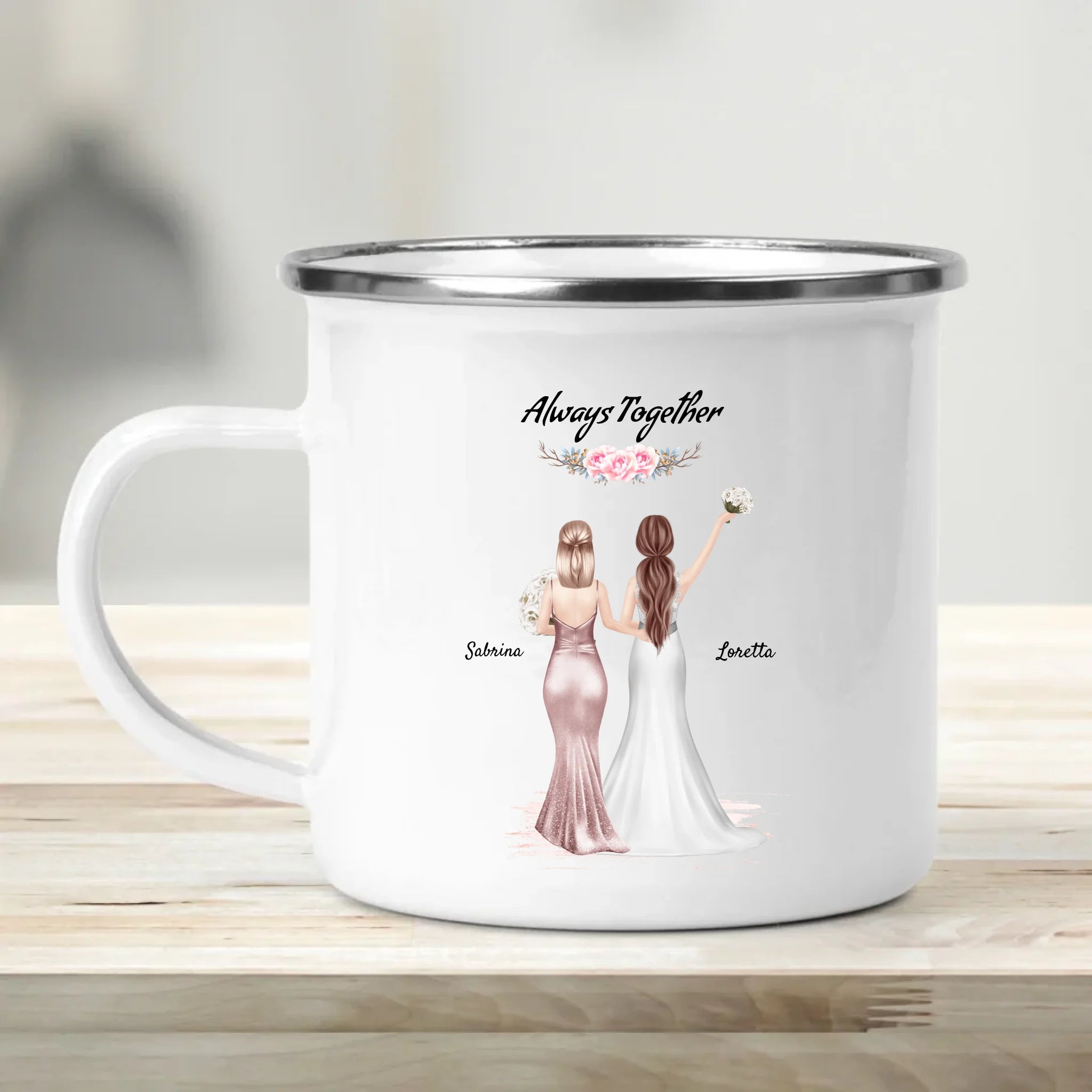 Beste Freundin Hochzeit Geschenk Tasse für Braut - Cantty