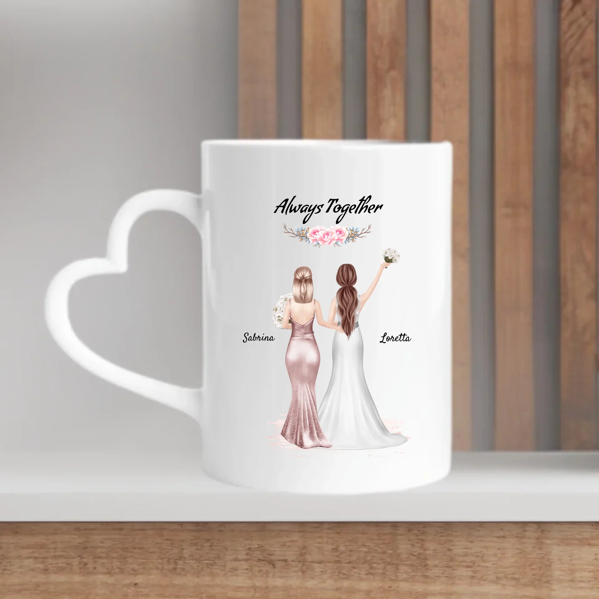 Beste Freundin Hochzeit Geschenk Tasse für Braut - Cantty