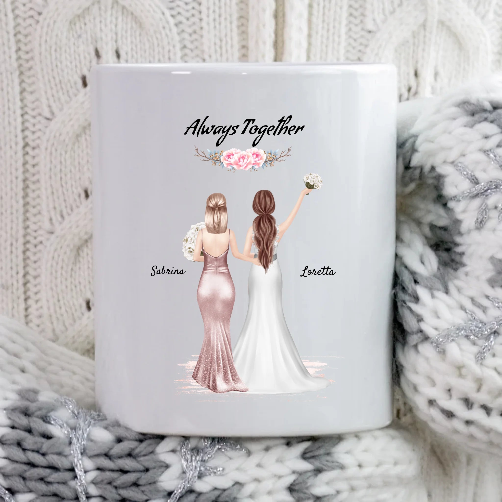 Beste Freundin Hochzeit Geschenk Tasse für Braut - Cantty
