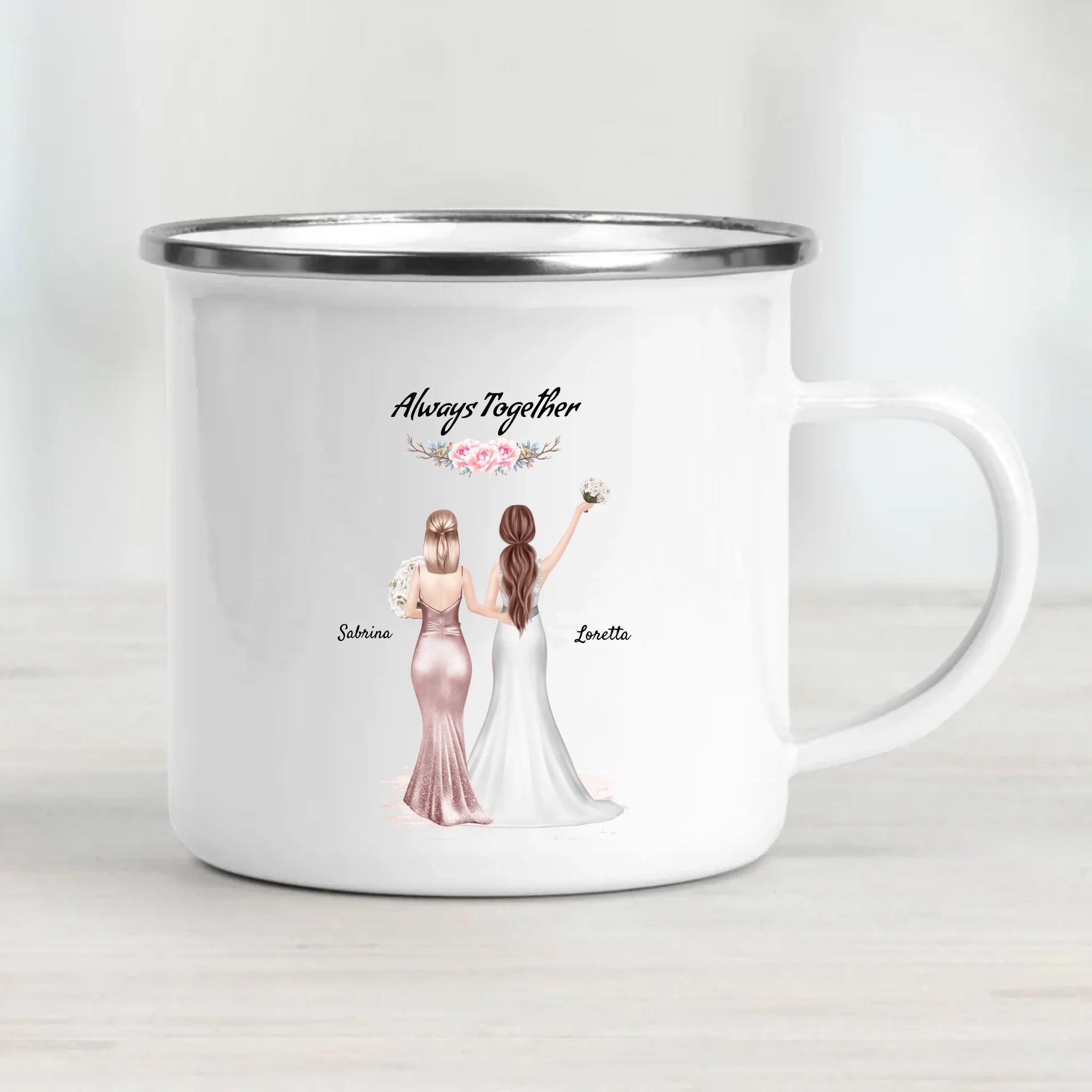 Beste Freundin Hochzeit Geschenk Tasse für Braut - Cantty