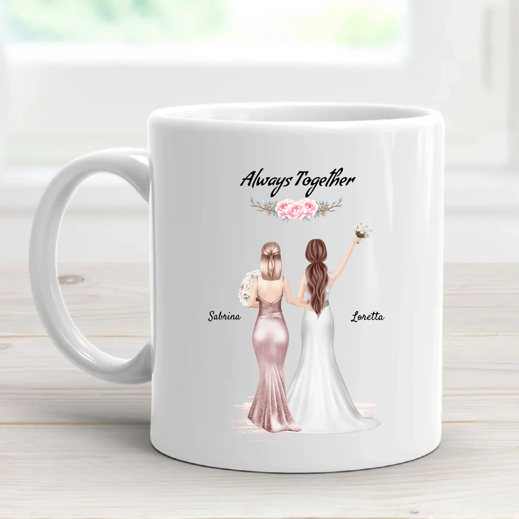 Beste Freundin Hochzeit Geschenk Tasse für Braut - Cantty
