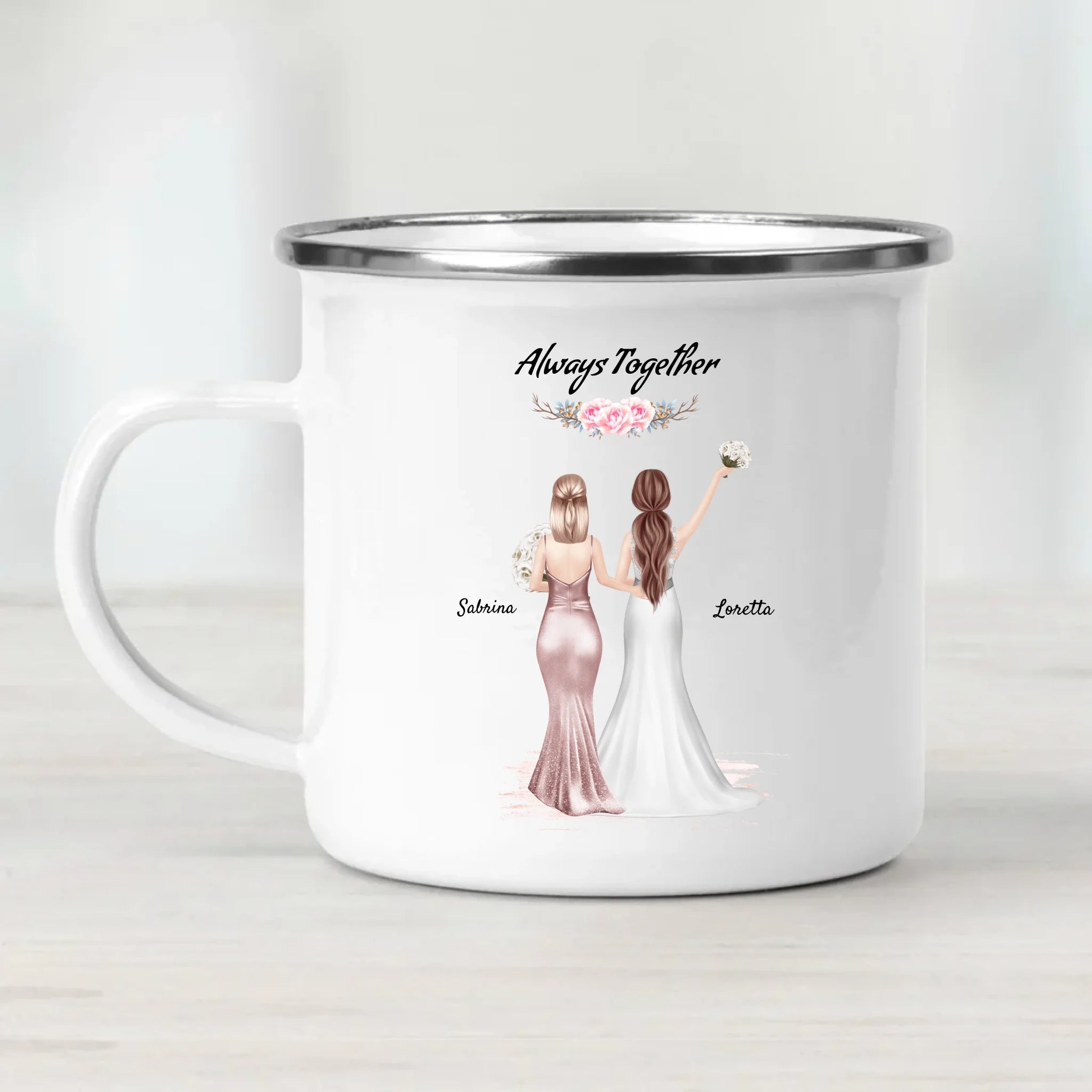 Beste Freundin Hochzeit Geschenk Tasse für Braut - Cantty