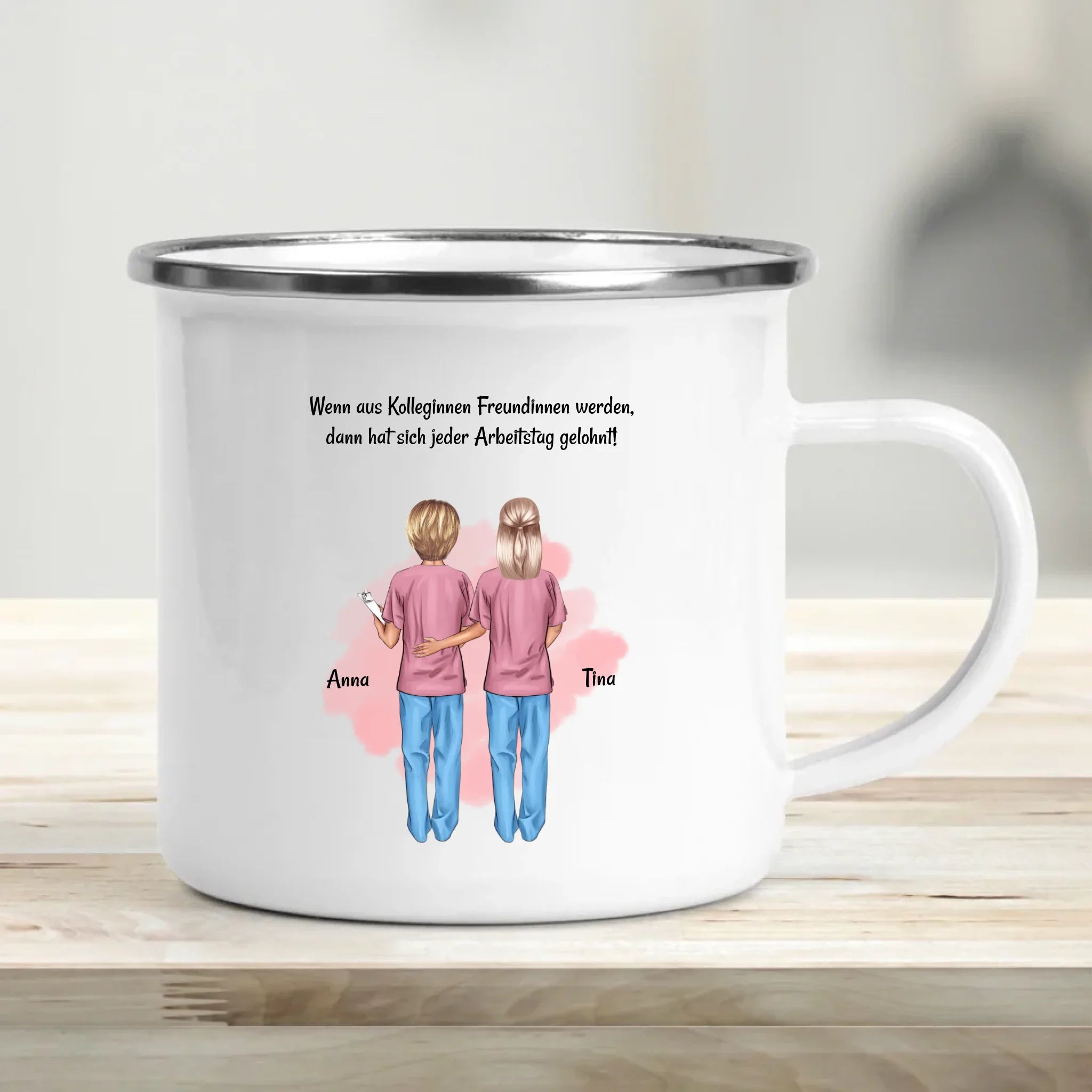 Beste Freundin Krankenschwester Tasse Geschenk personalisiert - Cantty