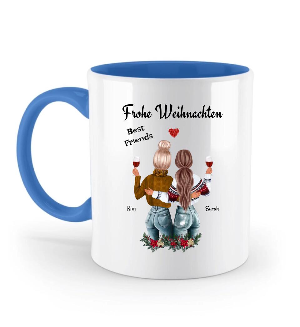 Beste Freundin Tasse Weihnachtsgeschenk personalisiert - Cantty