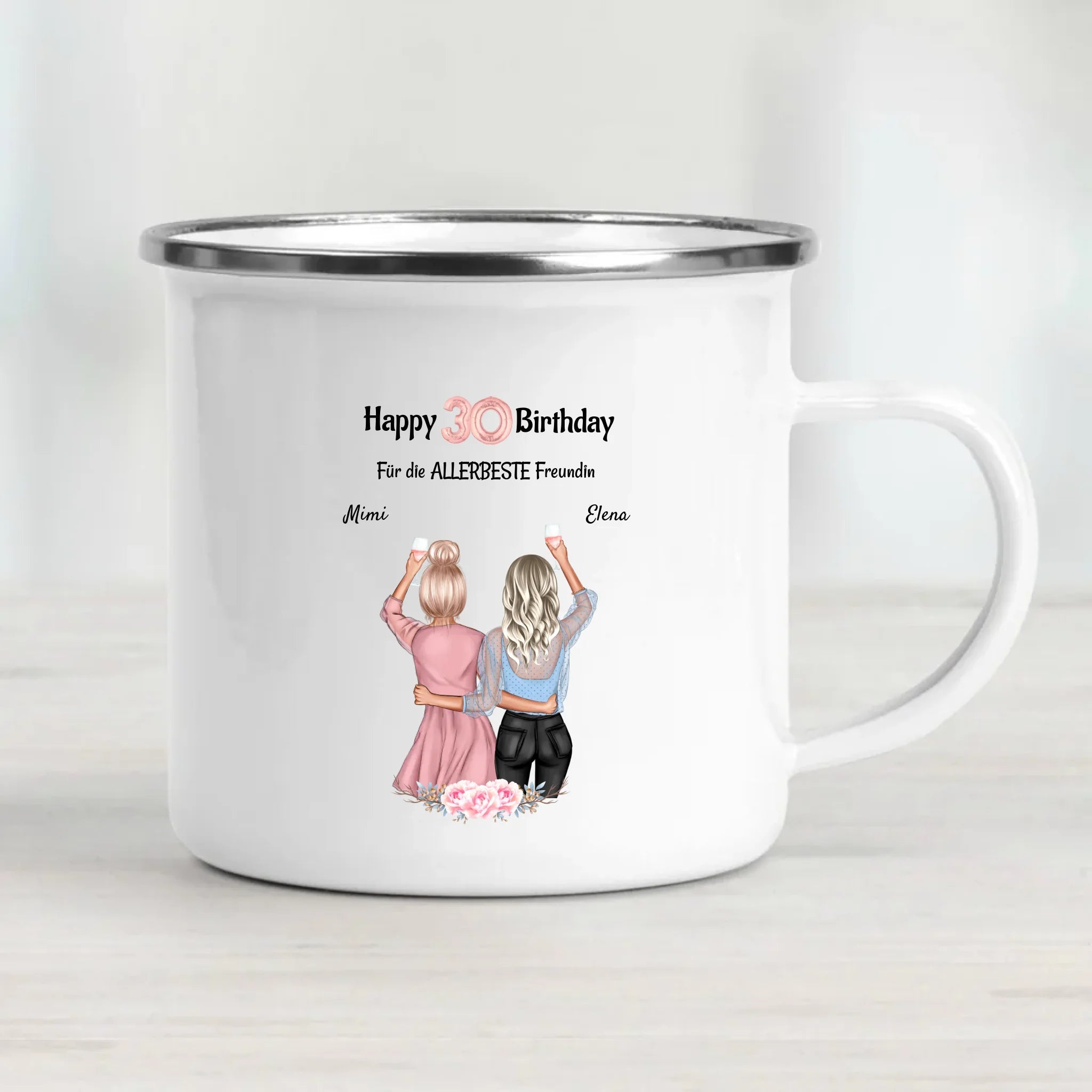 Beste Freundinnen Geschenk 30 Geburtstag Tasse - Cantty