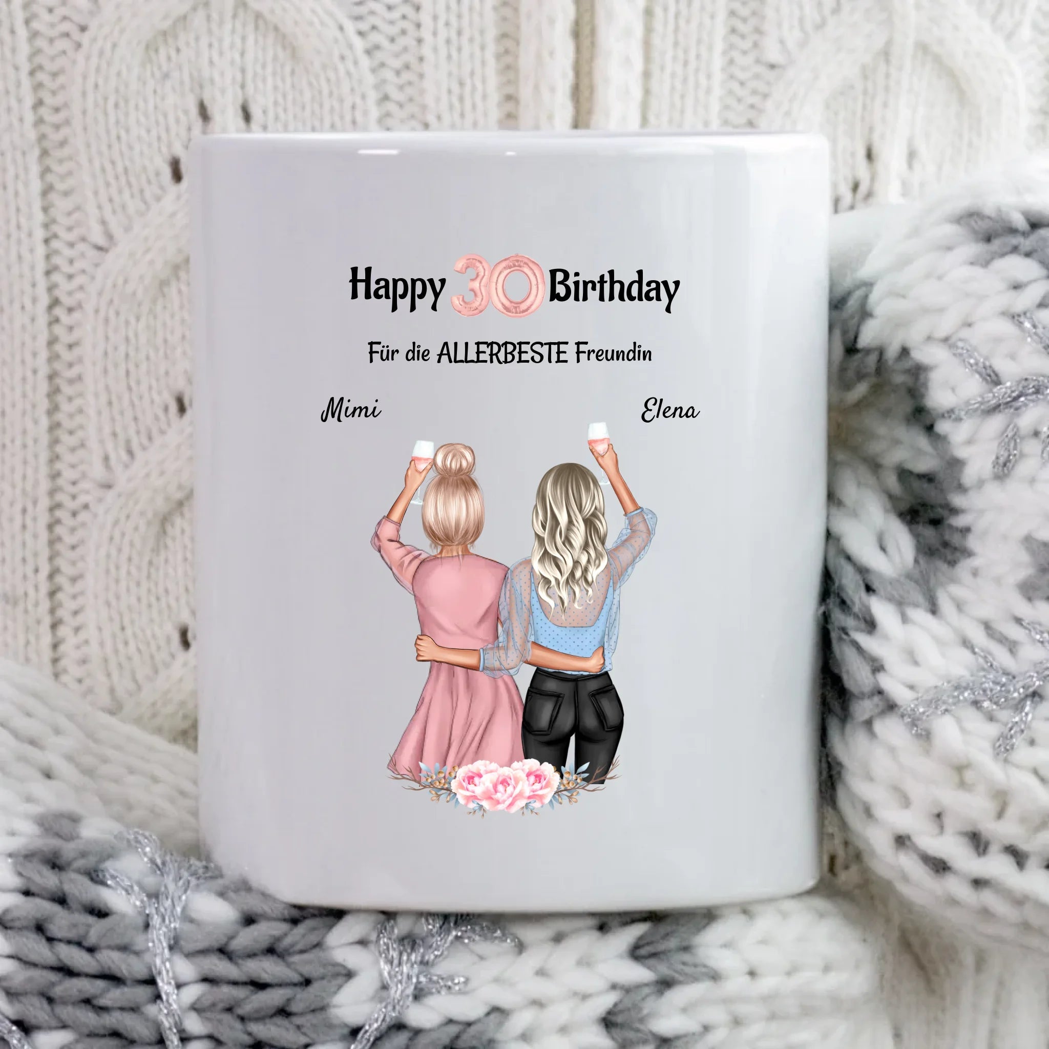 Beste Freundinnen Geschenk 30 Geburtstag Tasse - Cantty