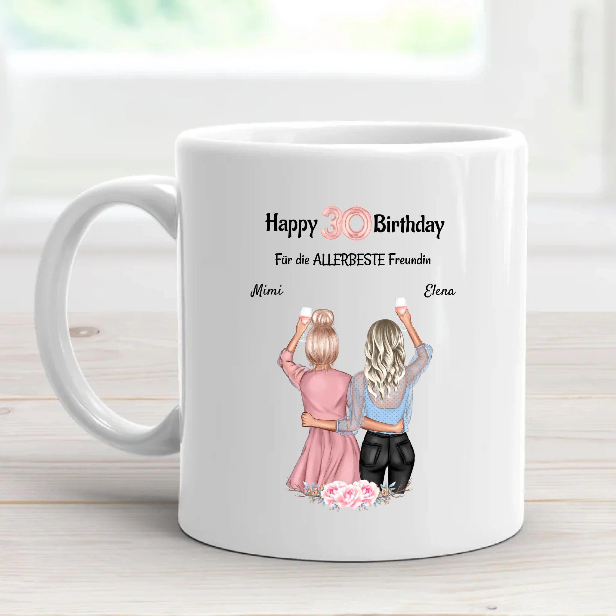 Beste Freundinnen Geschenk 30 Geburtstag Tasse - Cantty