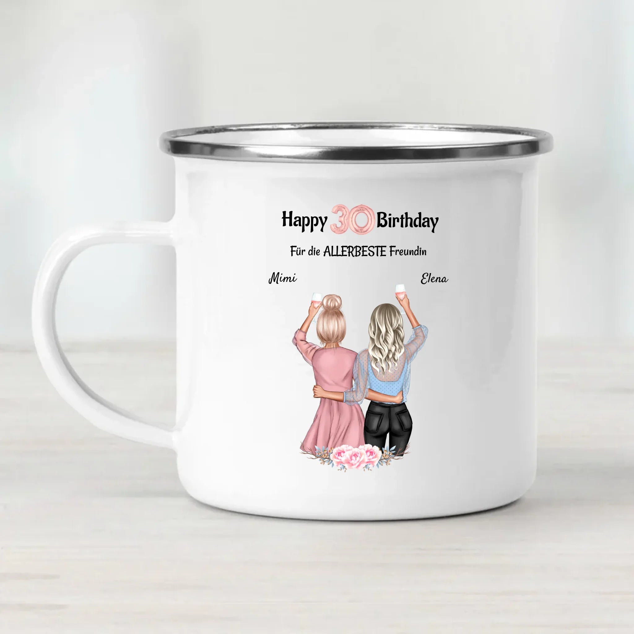 Beste Freundinnen Geschenk 30 Geburtstag Tasse - Cantty