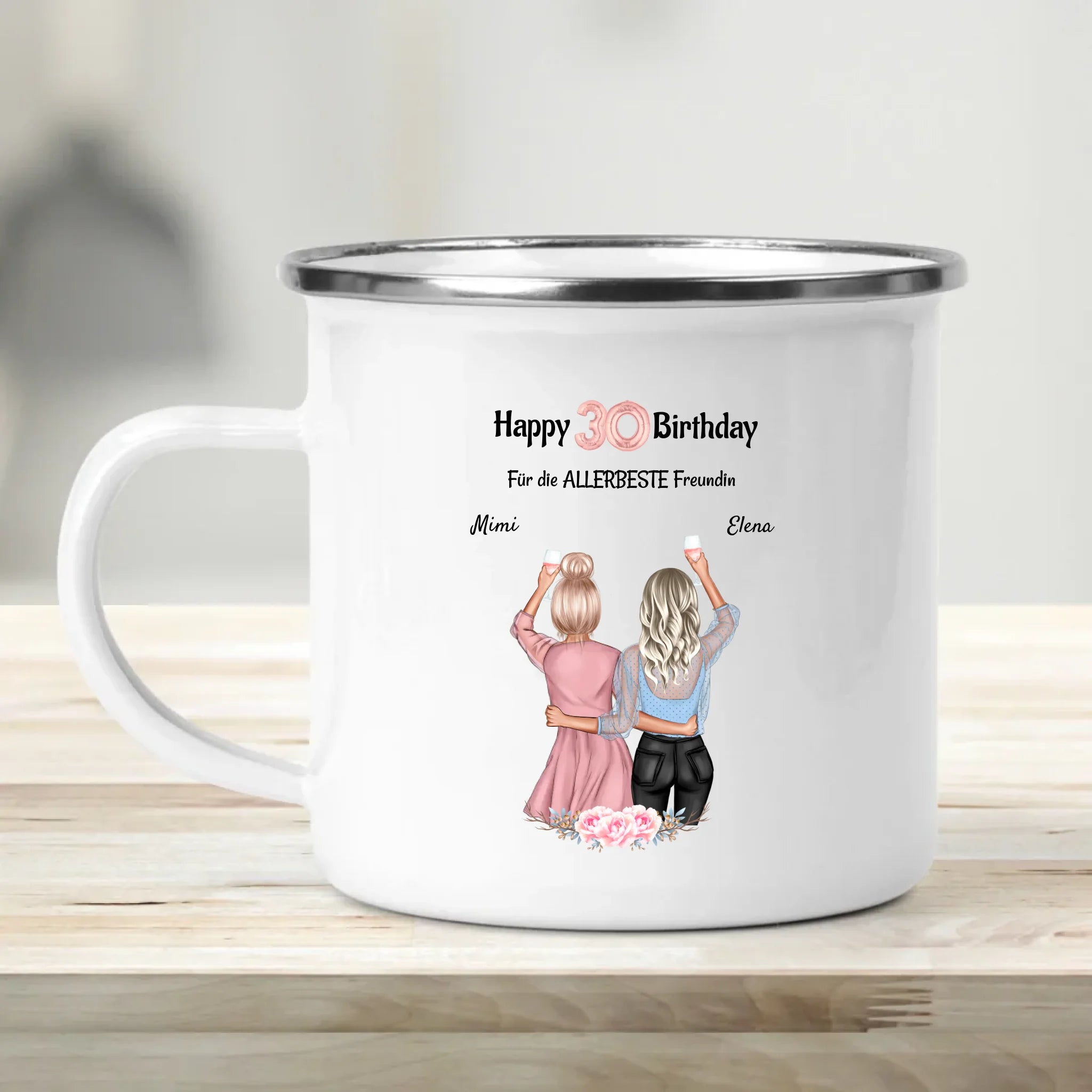 Beste Freundinnen Geschenk 30 Geburtstag Tasse - Cantty