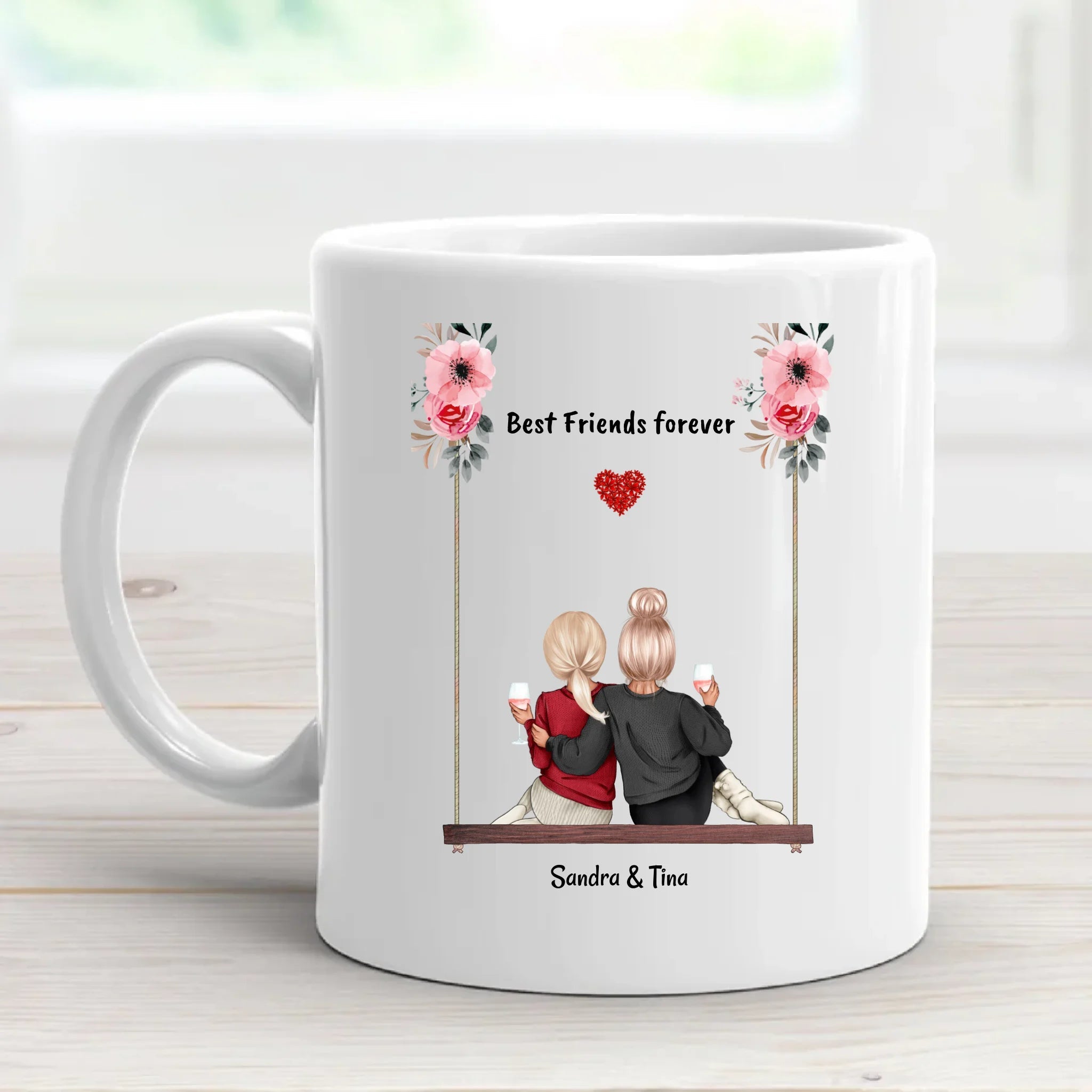 Beste Freundinnen Geschenk Becher - Cantty