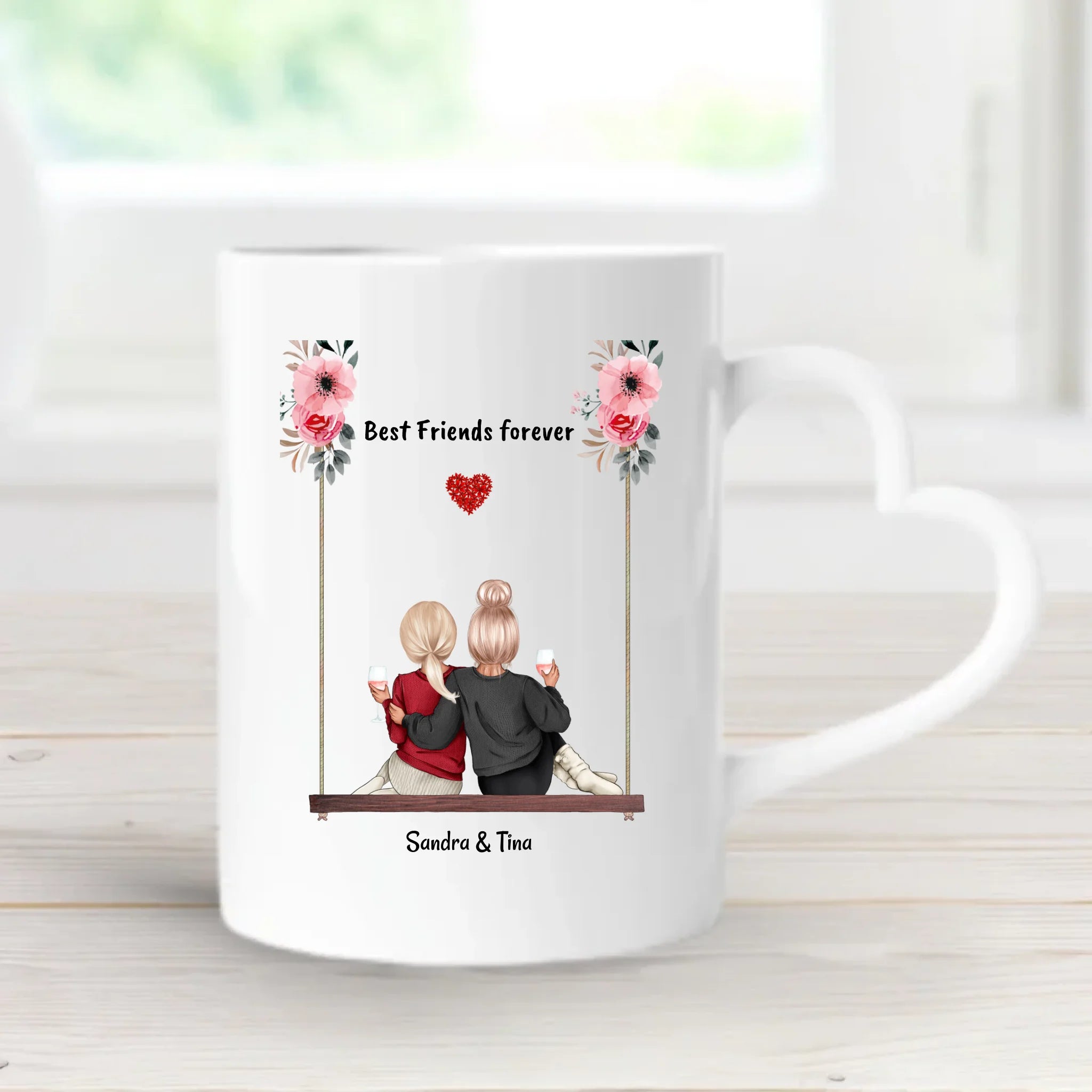 Beste Freundinnen Geschenk Becher - Cantty