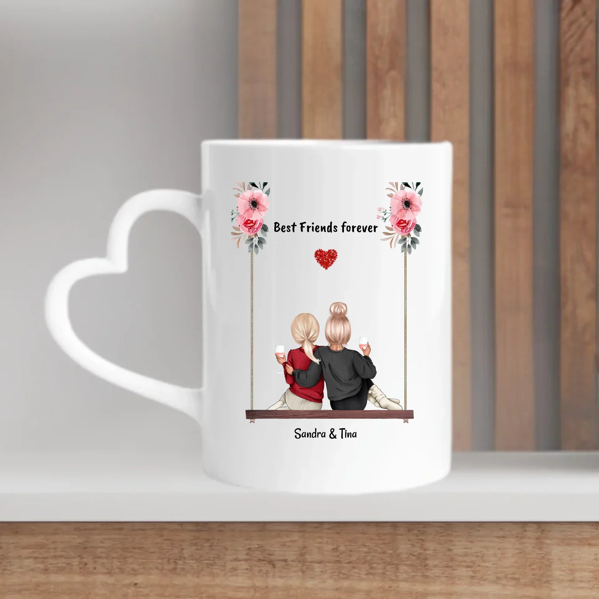 Beste Freundinnen Geschenk Becher - Cantty