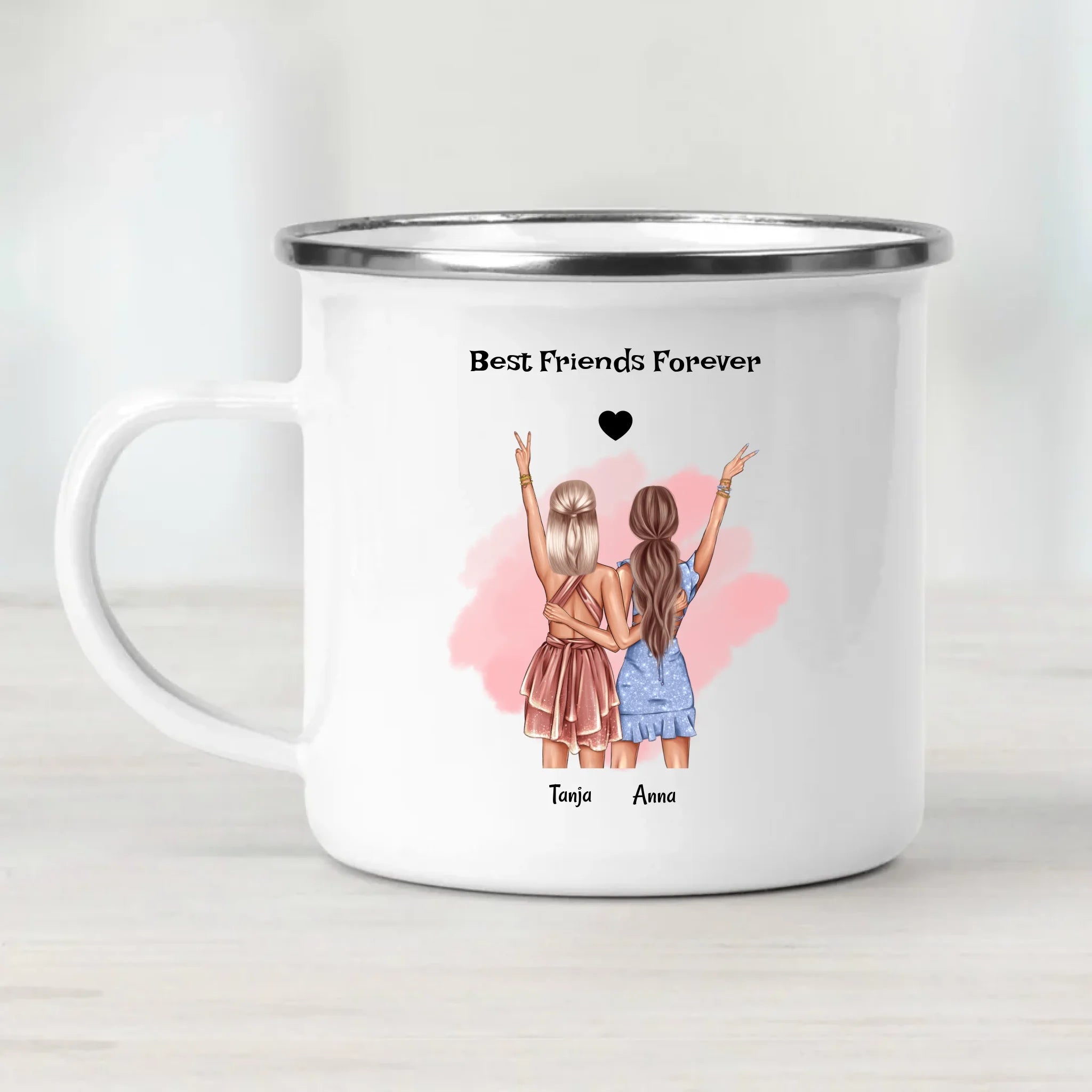 Beste Kollegin Tasse personalisiert - Cantty