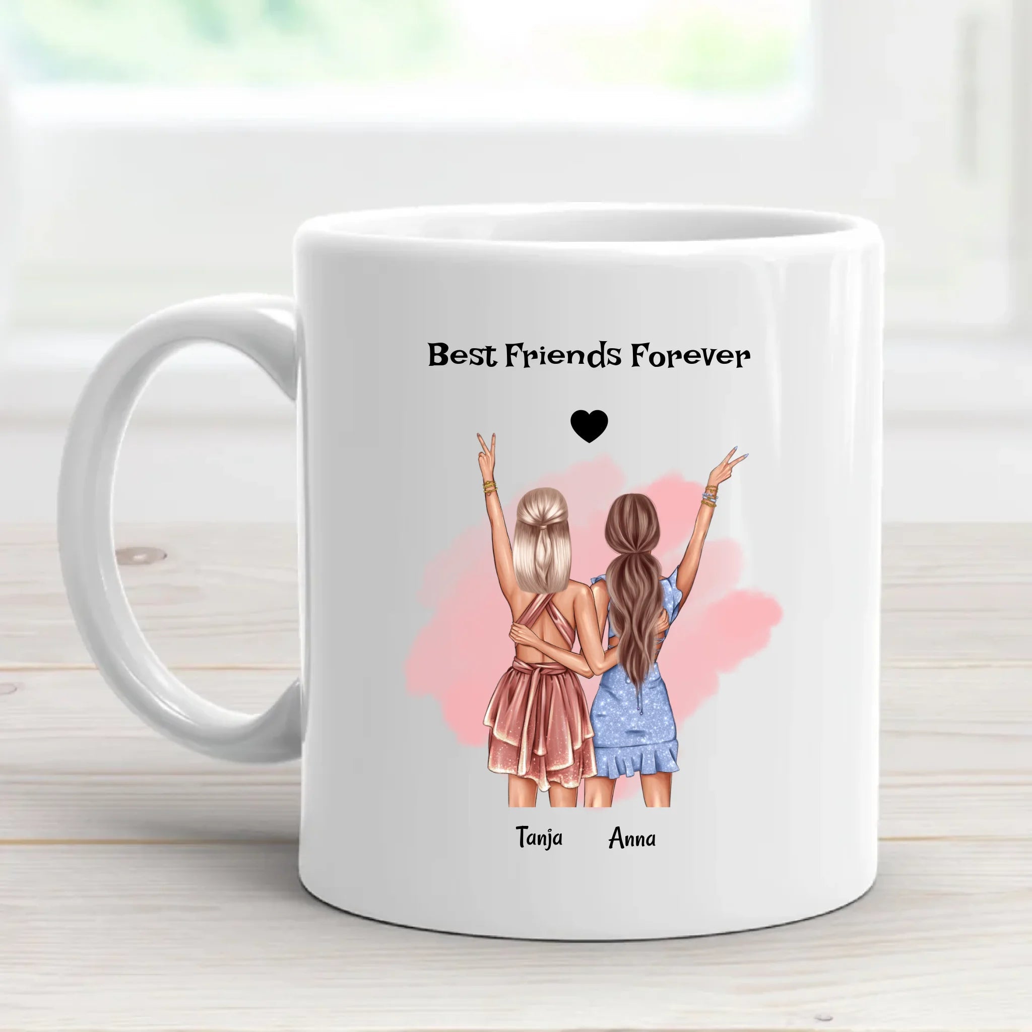 Beste Kollegin Tasse personalisiert - Cantty