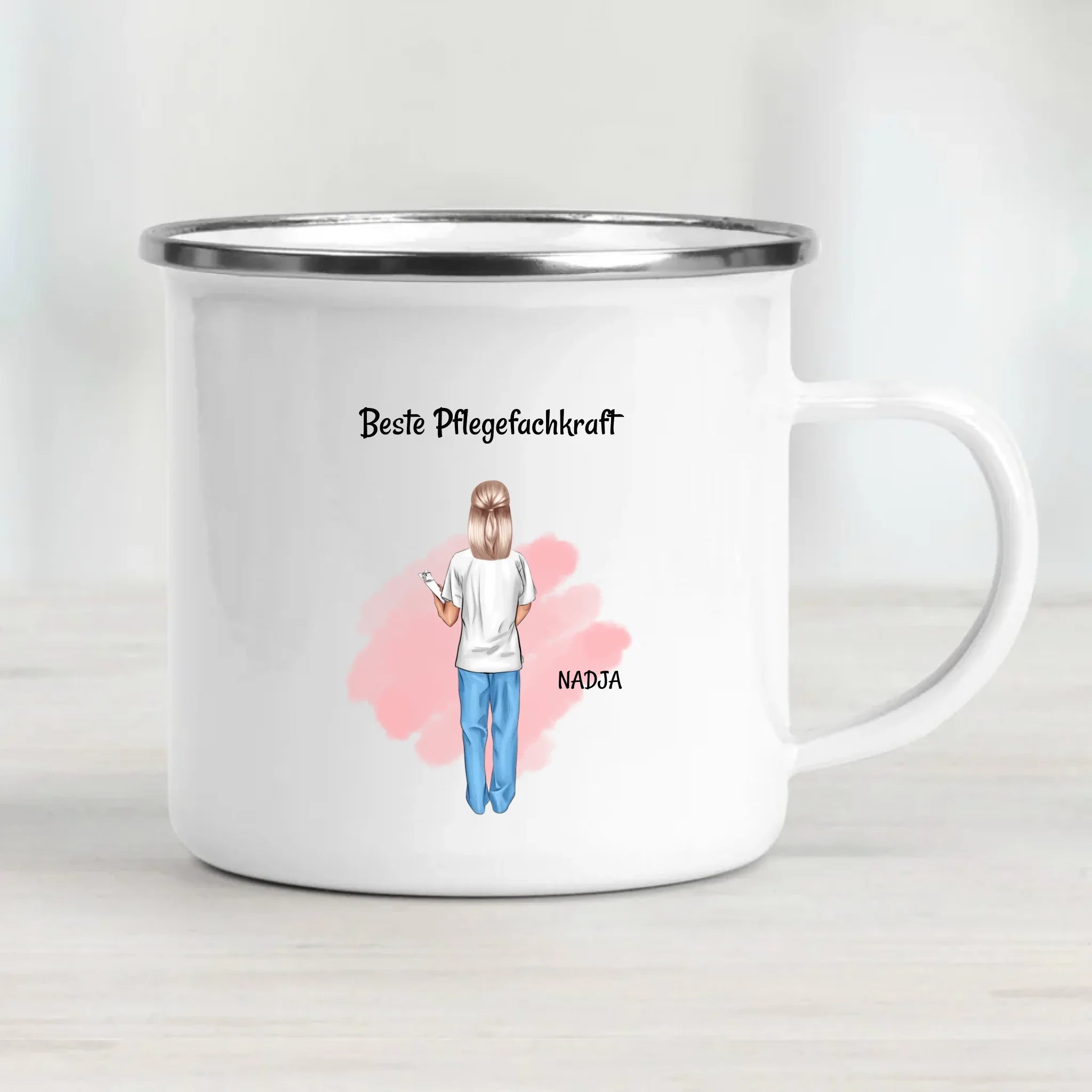 Beste Pflegekraft Tasse Geschenk personalisiert - Cantty