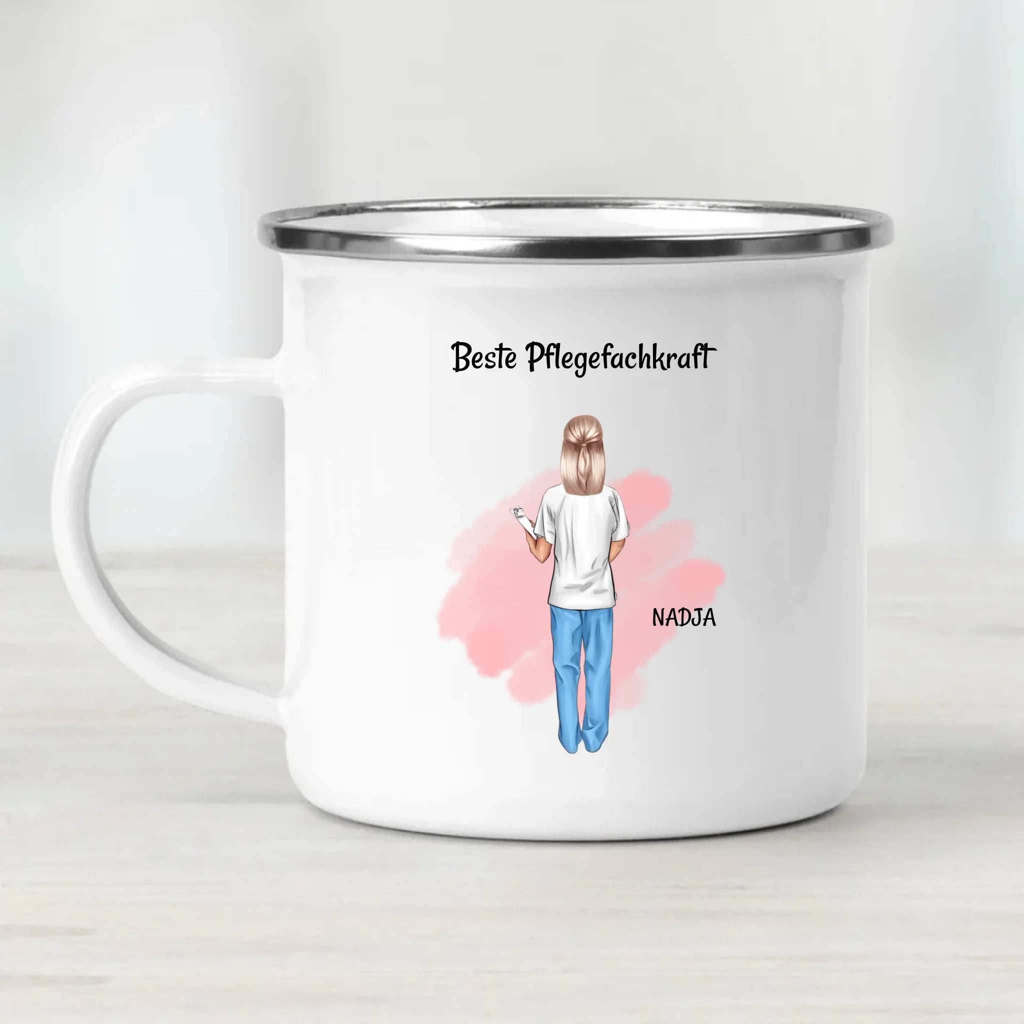 Beste Pflegekraft Tasse Geschenk personalisiert - Cantty
