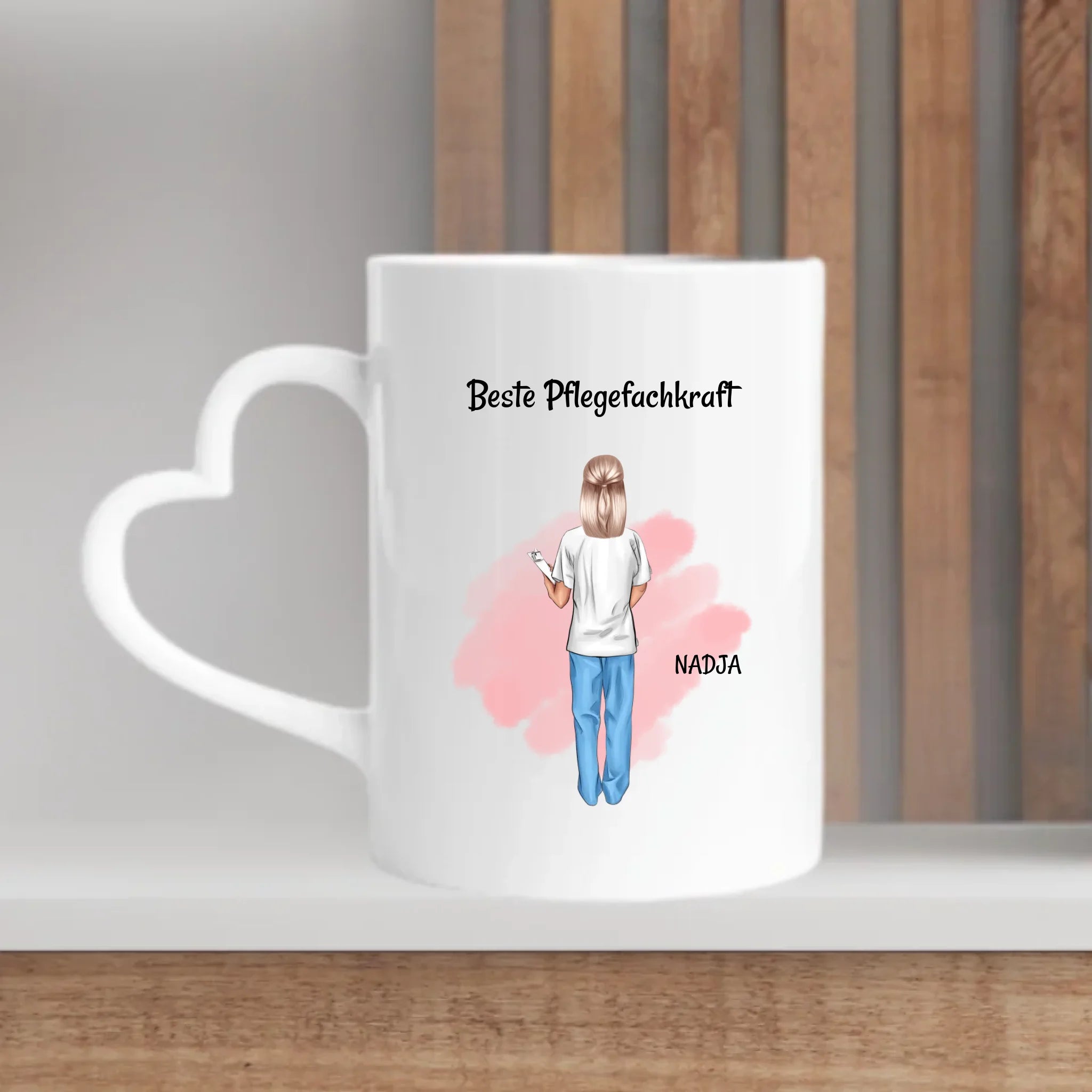 Beste Pflegekraft Tasse Geschenk personalisiert - Cantty