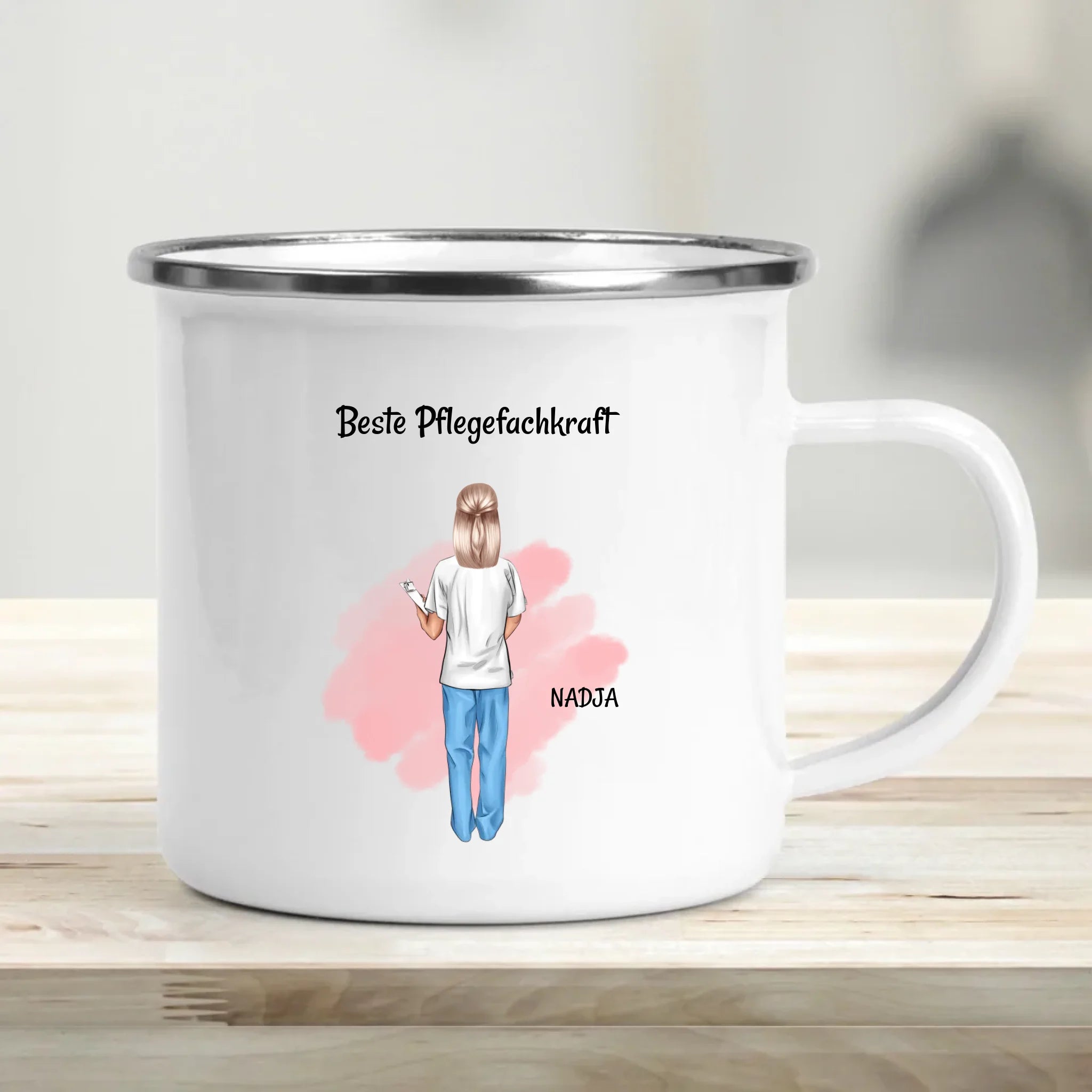 Beste Pflegekraft Tasse Geschenk personalisiert - Cantty